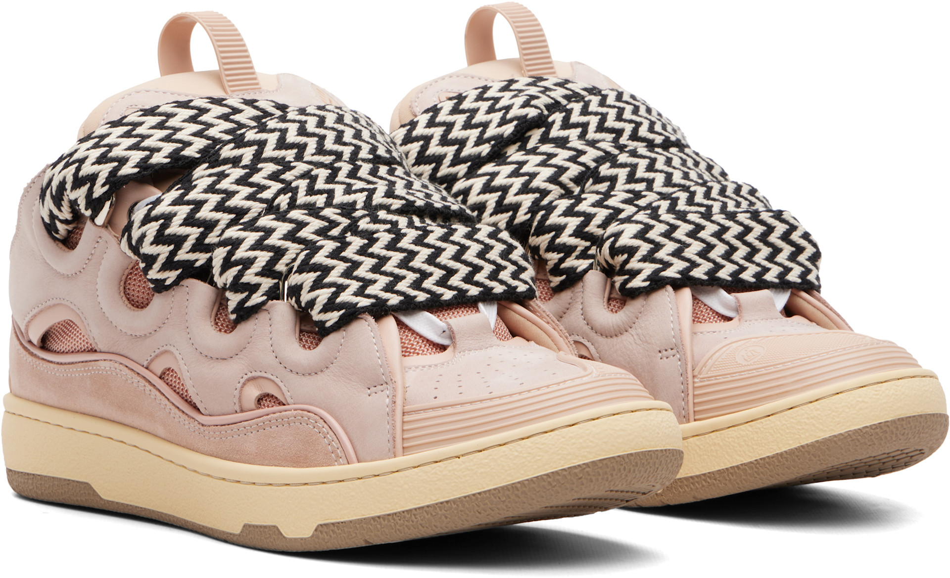 Lanvin - Pink Curb Sneakers
