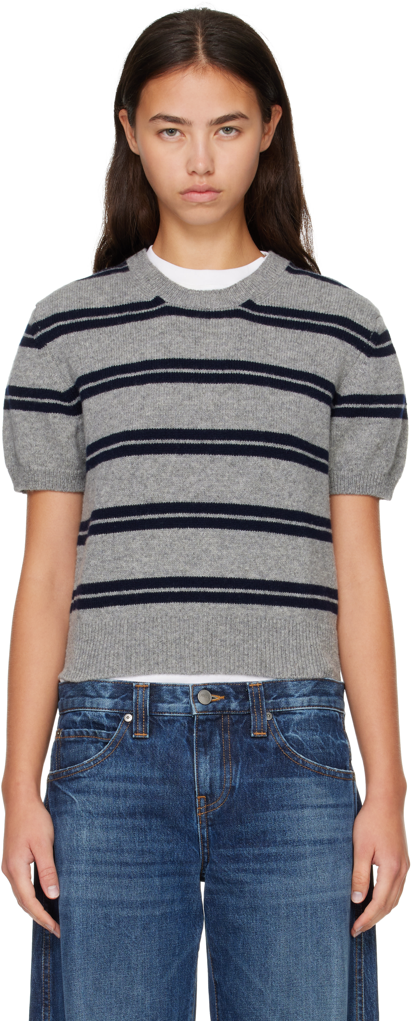 &Daughter - T-shirt Wicklow gris