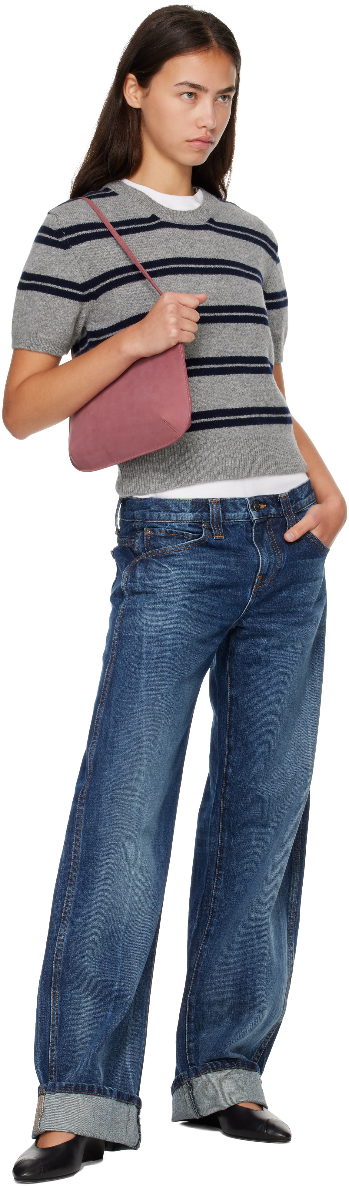 &Daughter - T-shirt Wicklow gris