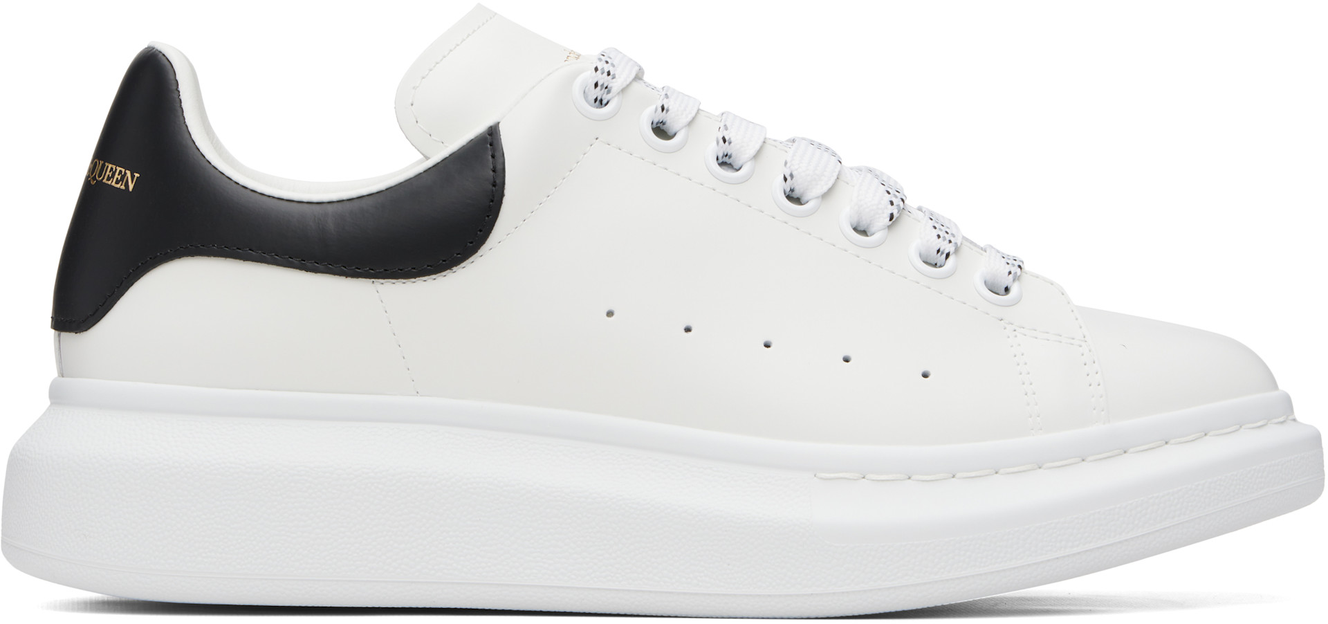 McQueen - Baskets Oversized blanc et noir