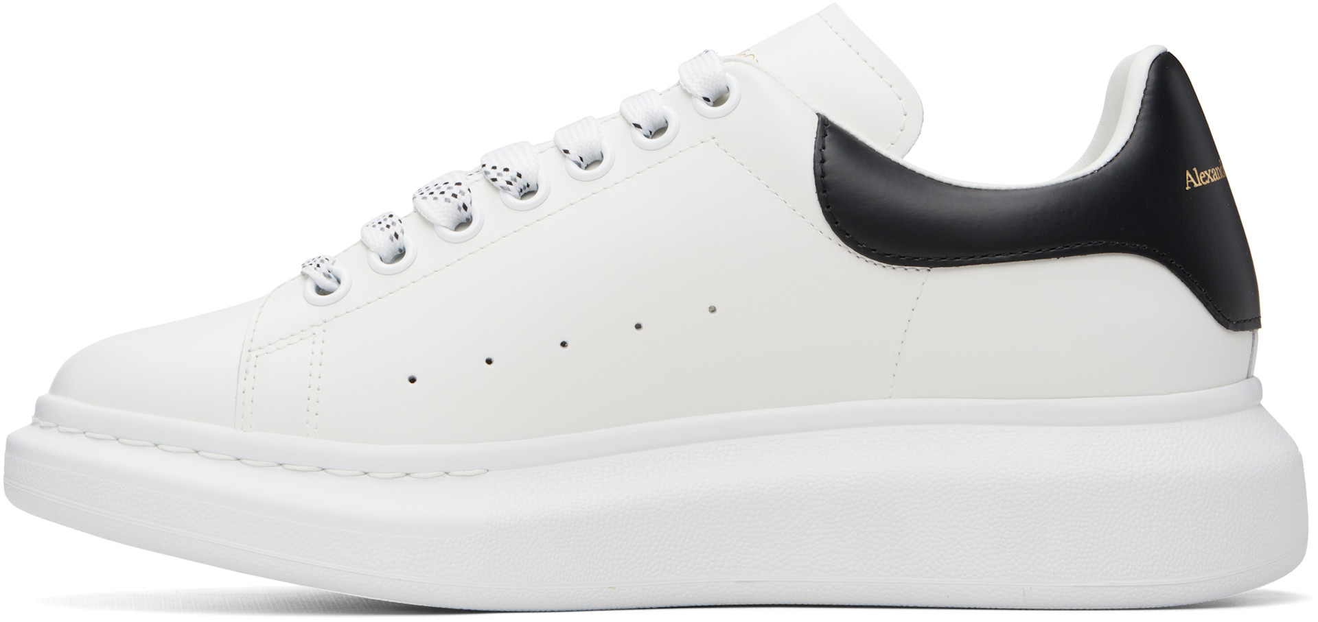 McQueen - Baskets Oversized blanc et noir