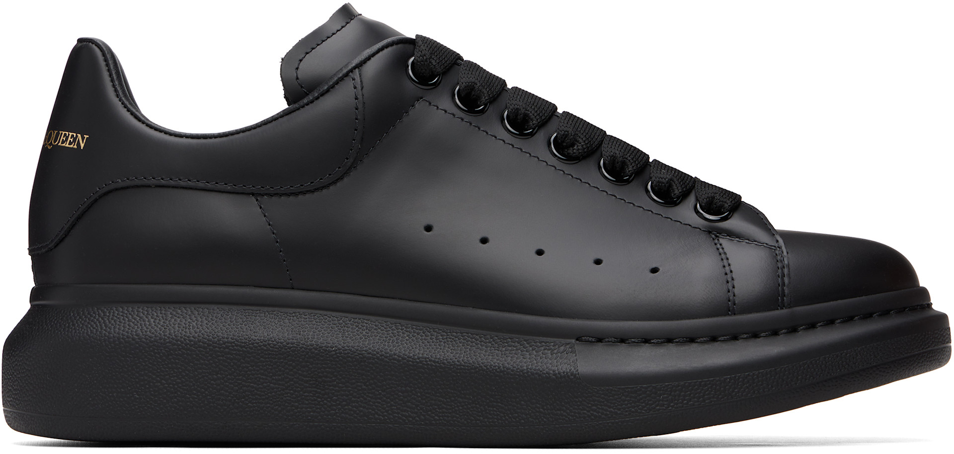 McQueen - Black Oversized Sneakers