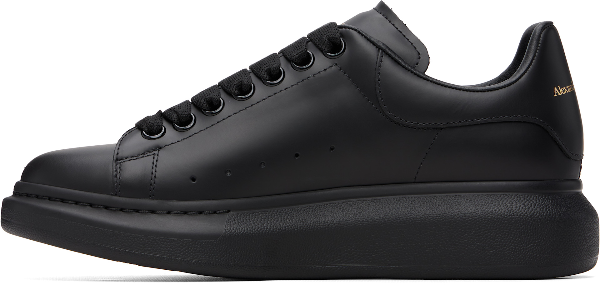 McQueen - Black Oversized Sneakers