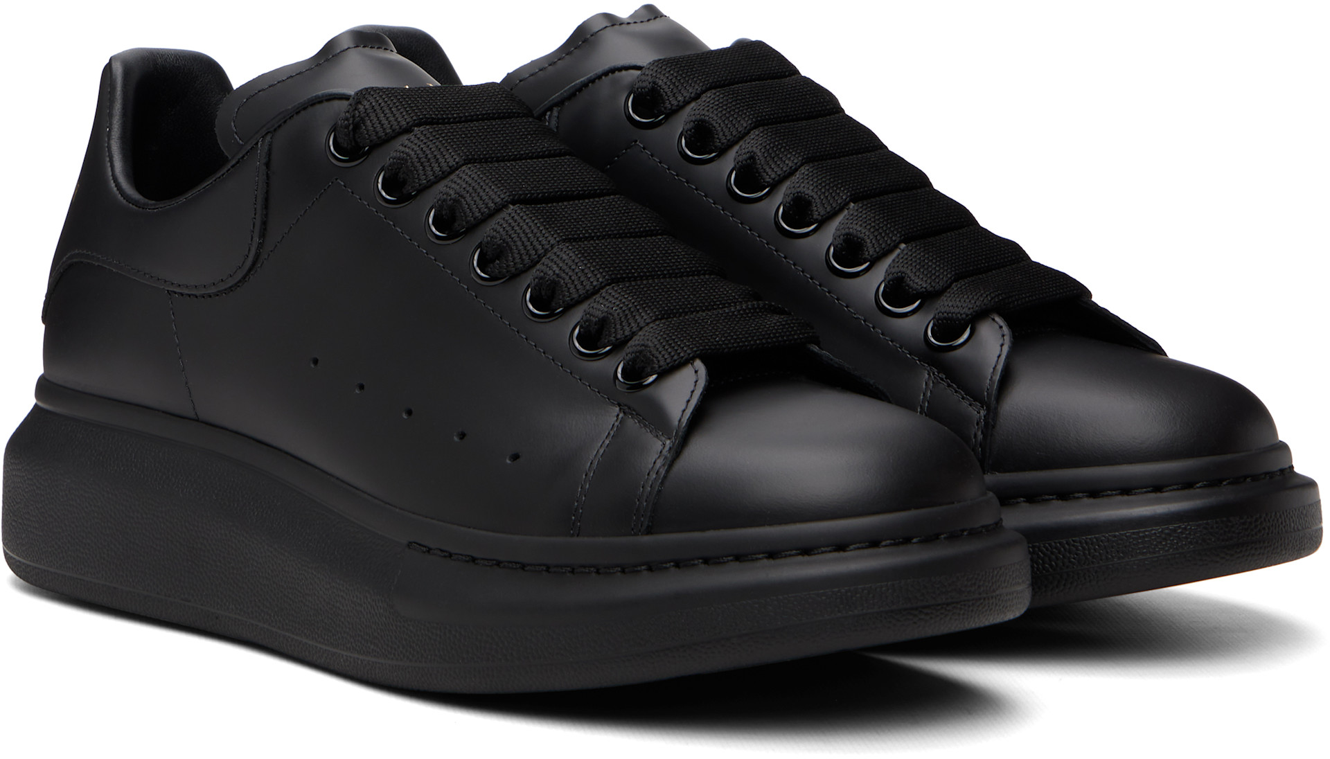 McQueen - Black Oversized Sneakers
