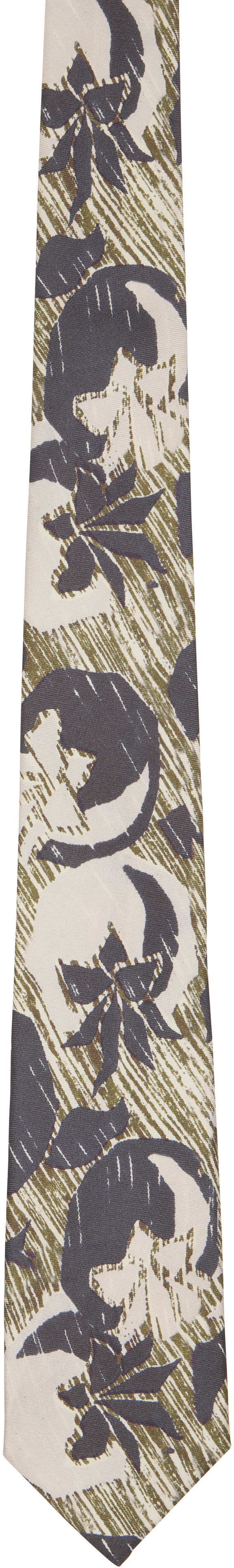 Paul Smith - Khaki Vintage Fruit Tie