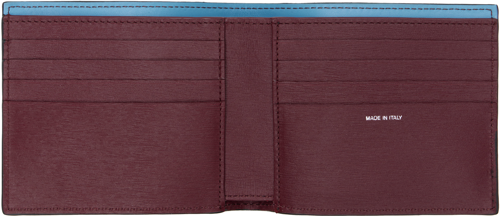 Paul Smith - Black 'Artist Stripe' Interior Wallet