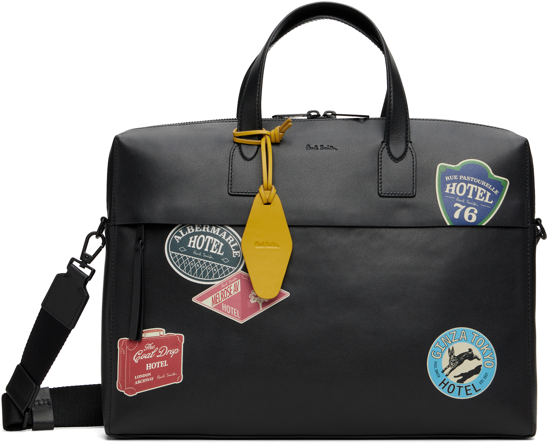 Paul Smith - Black Folio Briefcase