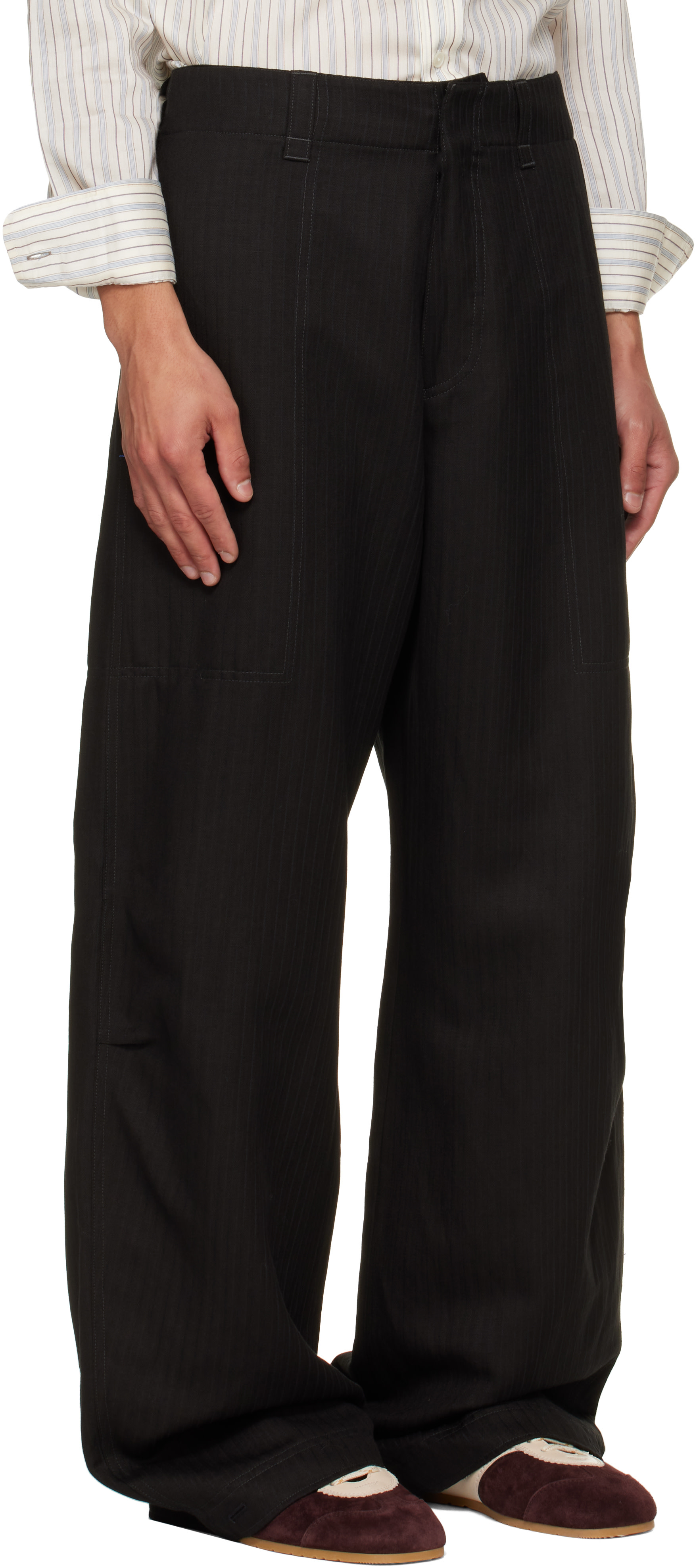 Paul Smith - Pantalon bourgeron noir
