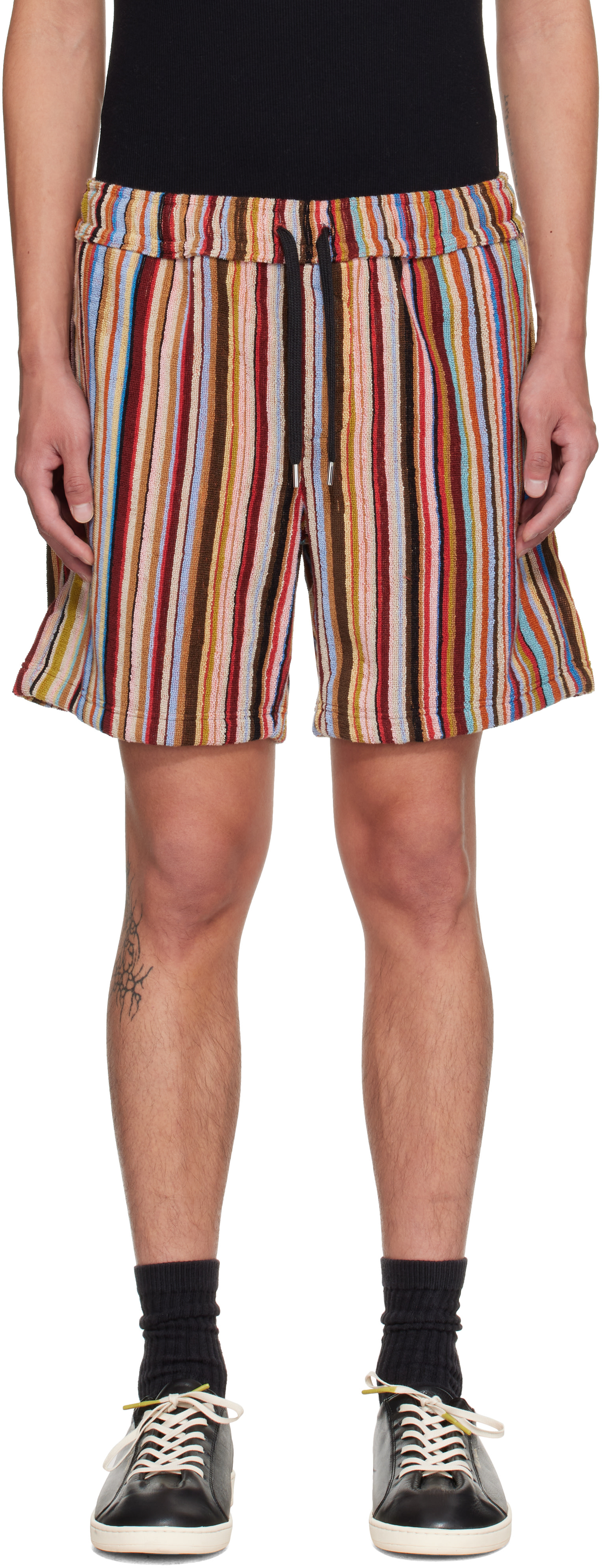Paul Smith: マルチカラー 'Signature Stripe' Towelling ラウンジ