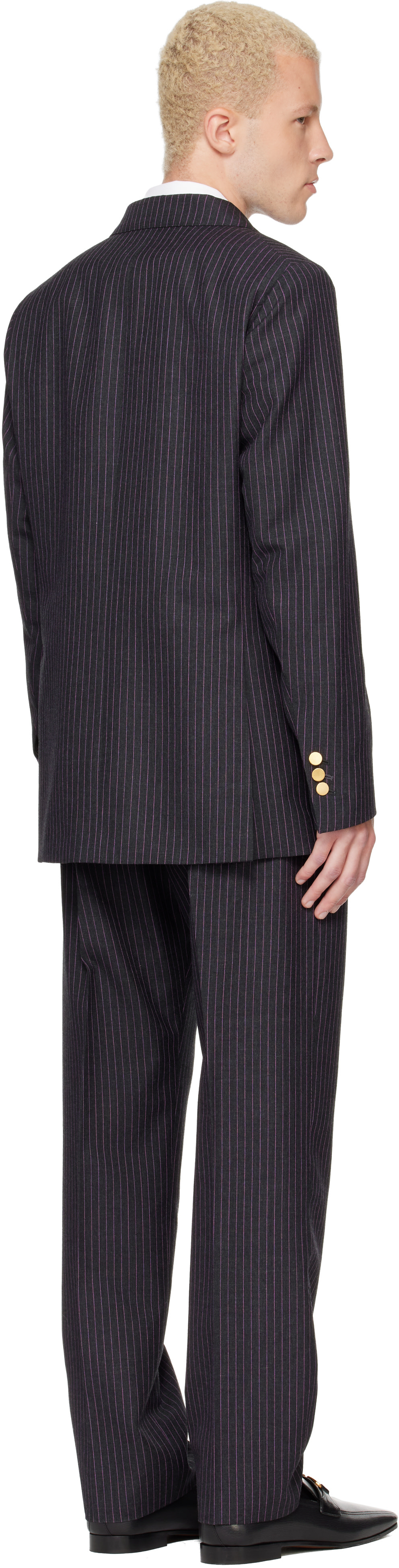 Paul Smith - Complet brun à double boutonnage