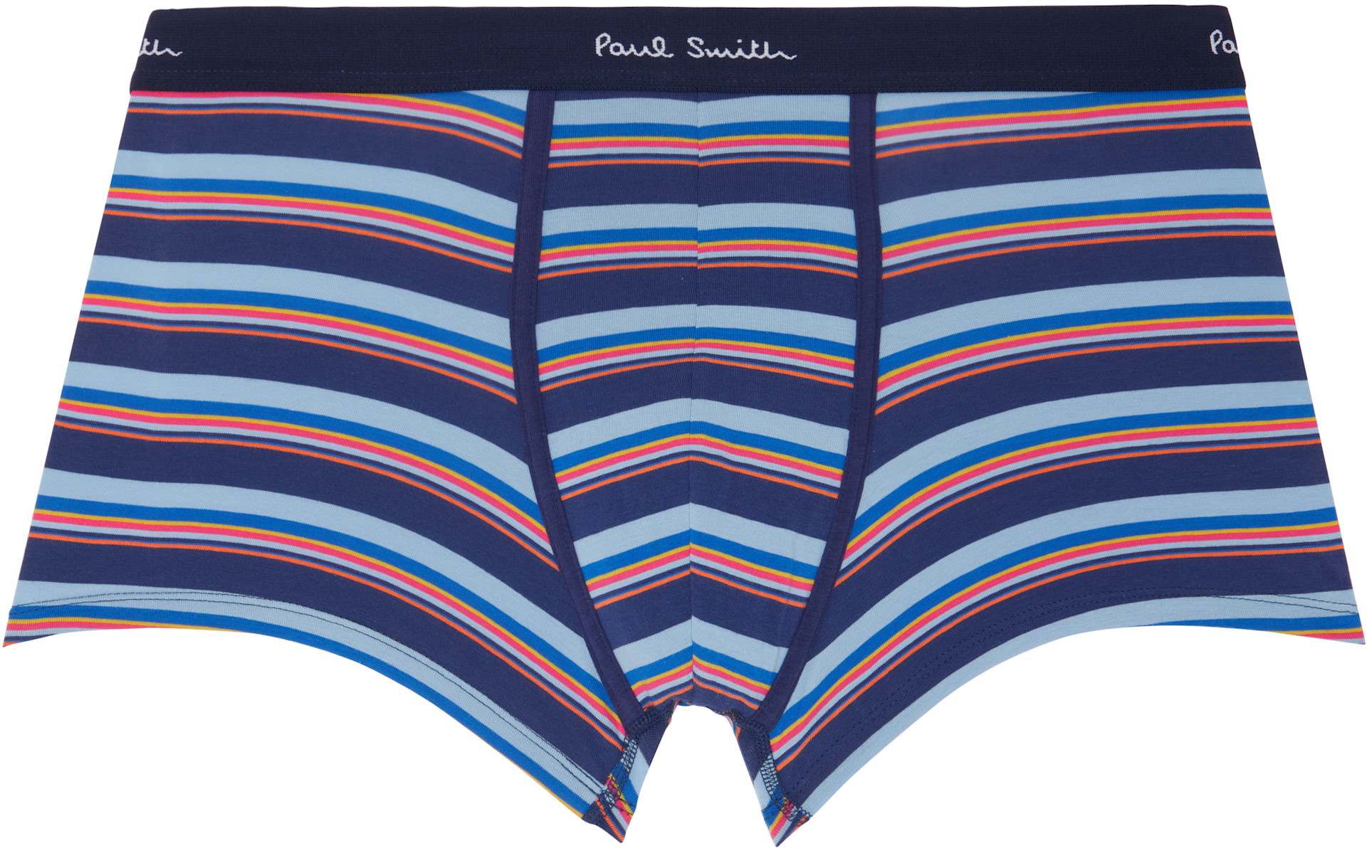 Paul Smith - Five-Pack Multicolor Stripe & Plain Briefs