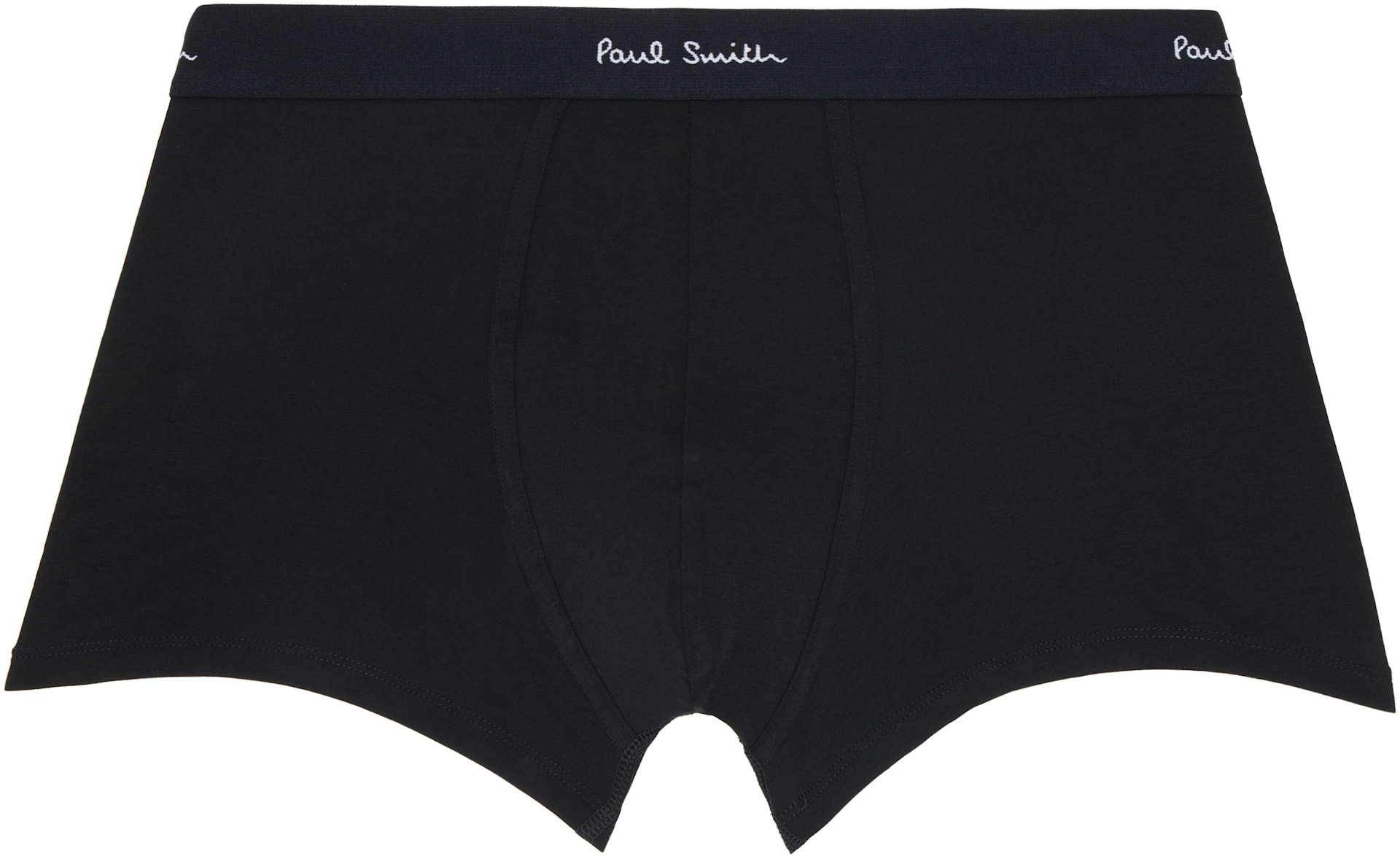 Paul Smith - 블랙 오가닉 코튼 박서 브리프 세트
