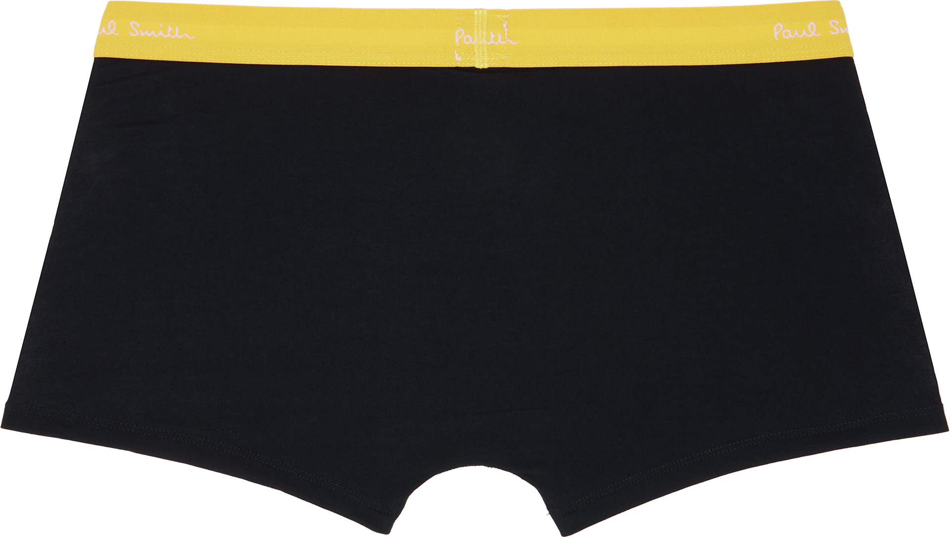 Paul Smith - Seven-Pack Black Organic-Cotton Boxer Briefs