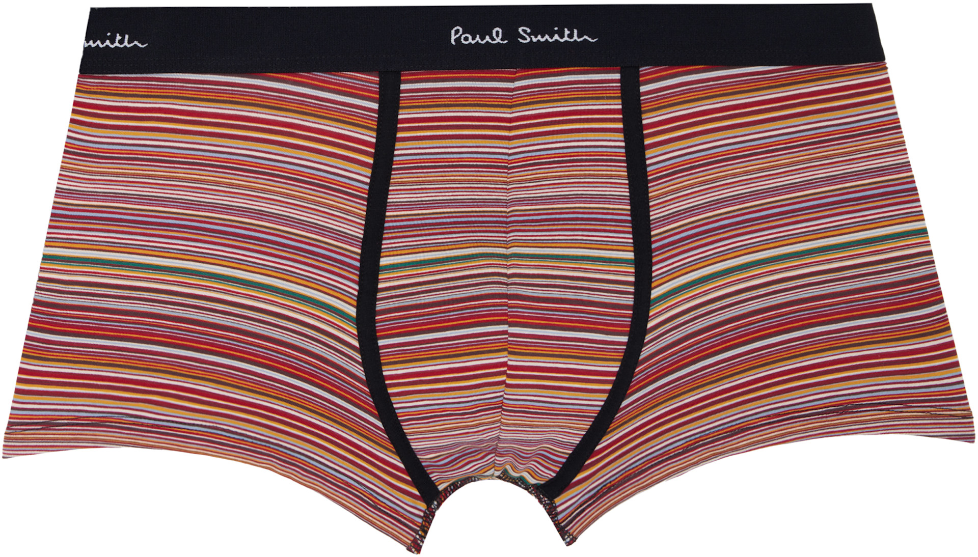 Paul Smith - Five-Pack 'Signature Stripe' Mixed Organic-Cotton Boxer Briefs