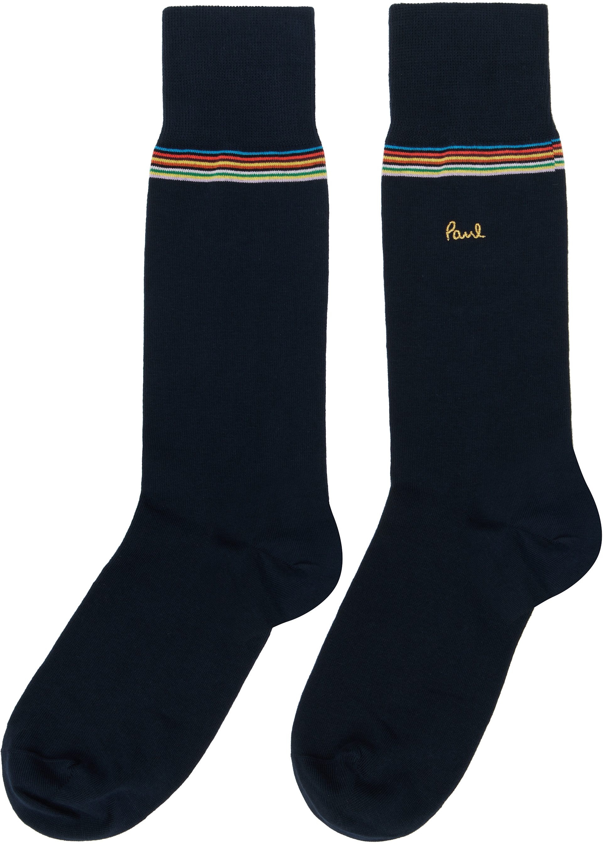Paul Smith - 멀티컬러 아티스트 스트라이프 양말 세트