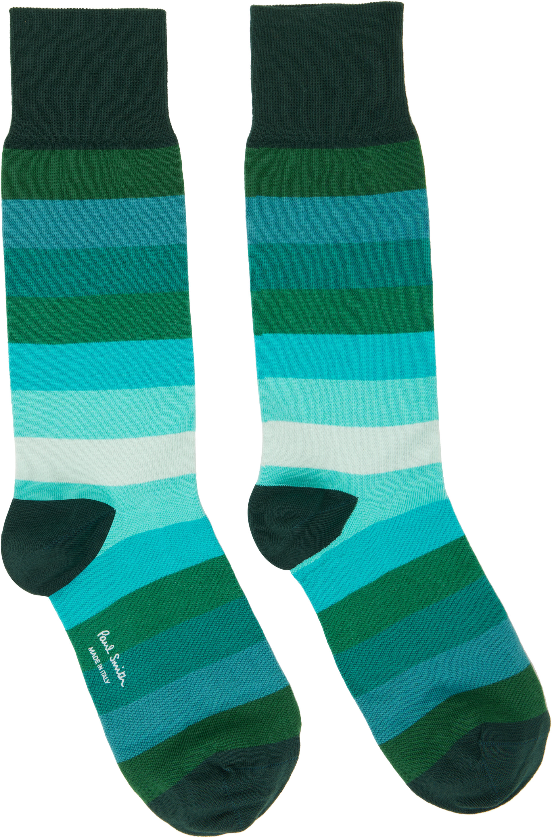Paul Smith - Three-Pack Multicolor Stripe Socks
