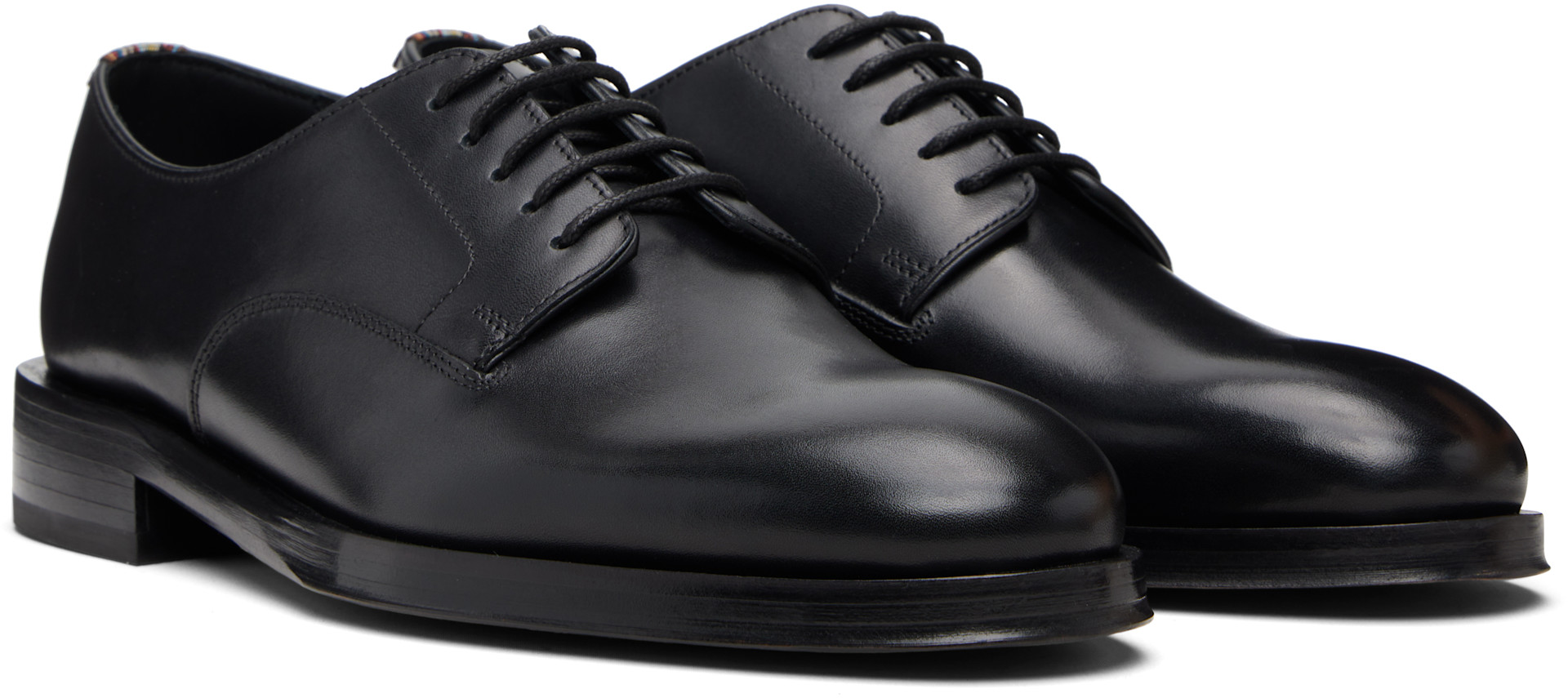 Paul Smith - 블랙 제이슨 더비 슈즈