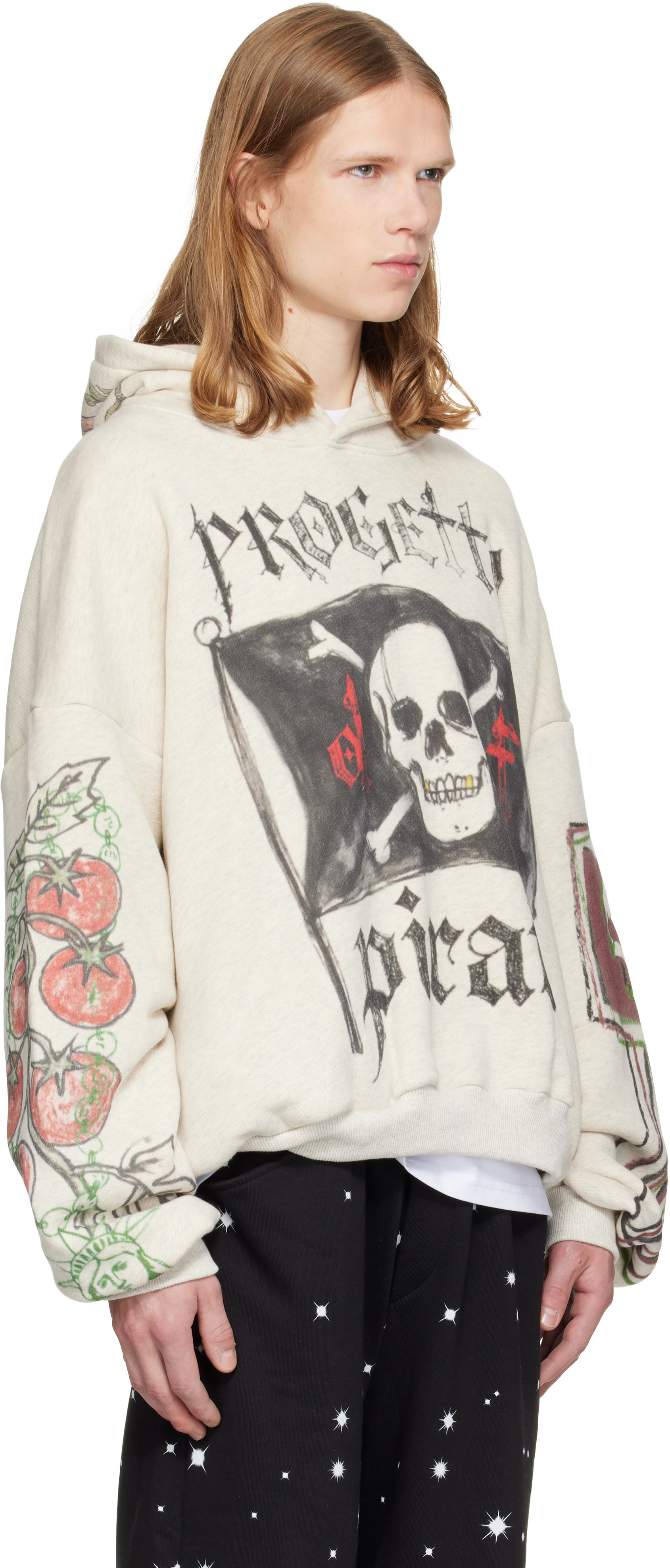 PDF - Pull Mi Pirate beige et gris