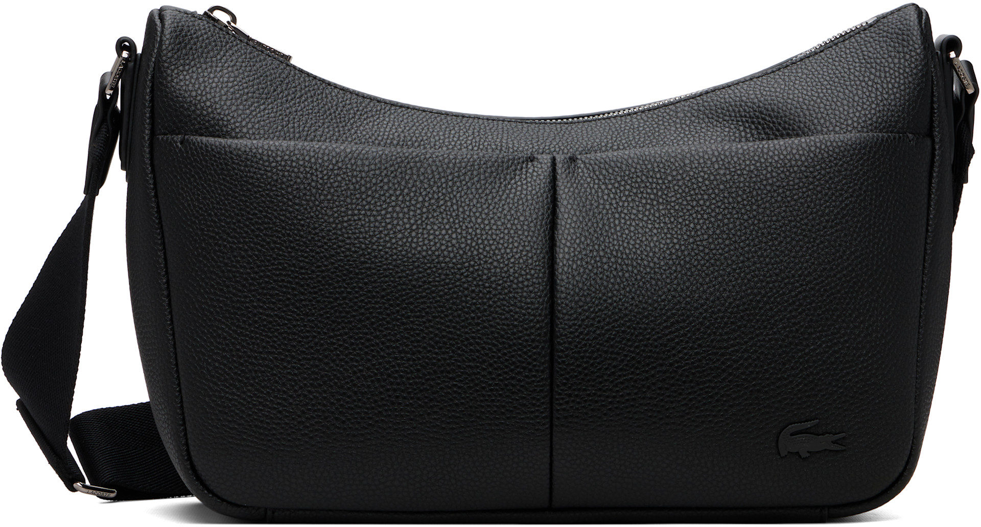 Lacoste - Black Airline Messenger Bag