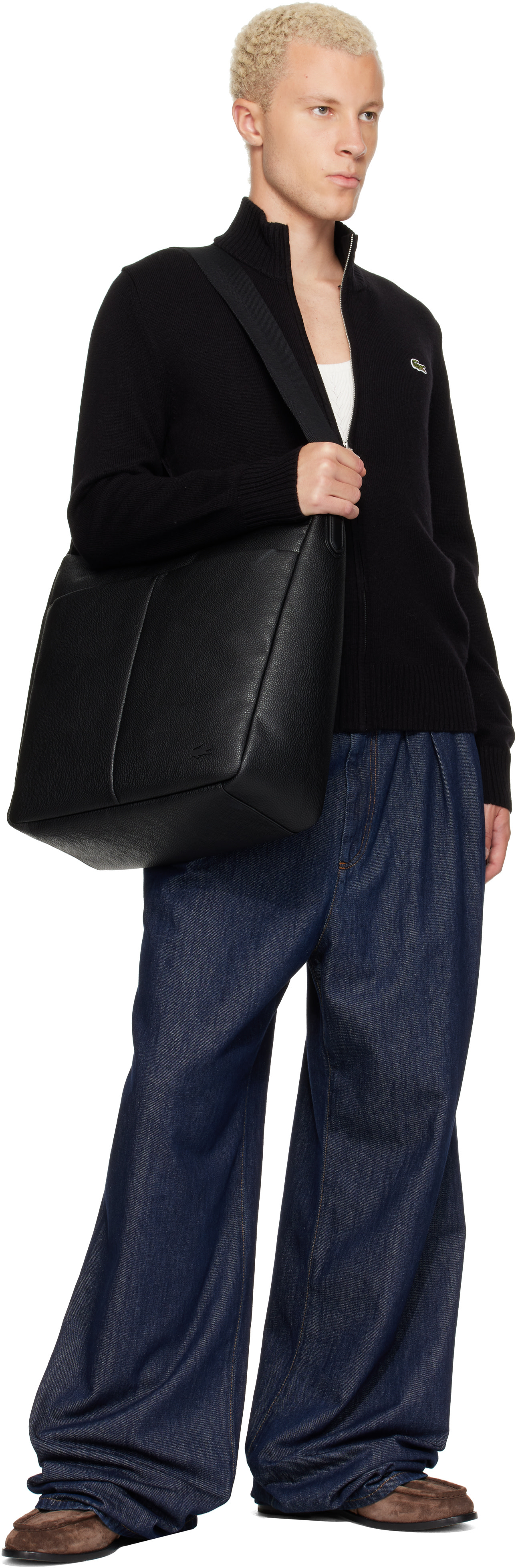 Lacoste - Black Large Magnus Bag
