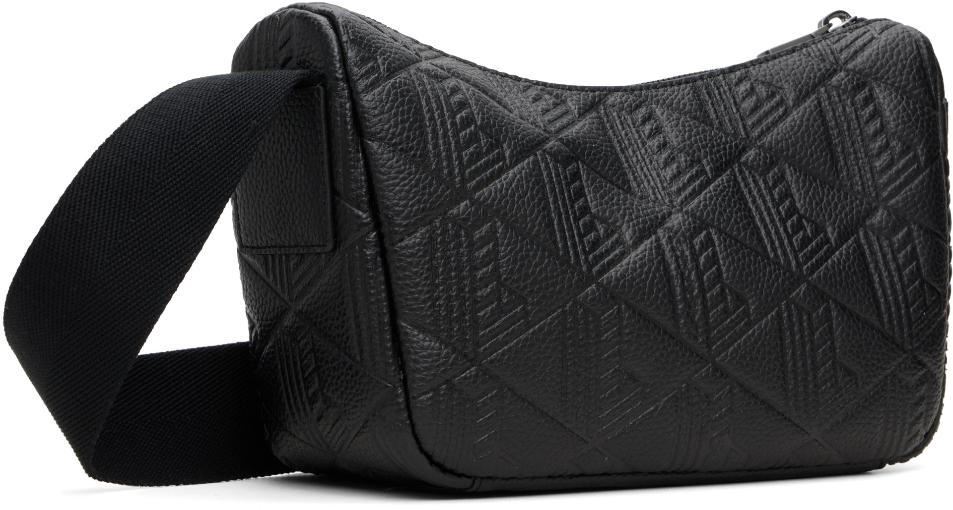 Lacoste - Black Reporter Messenger Bag