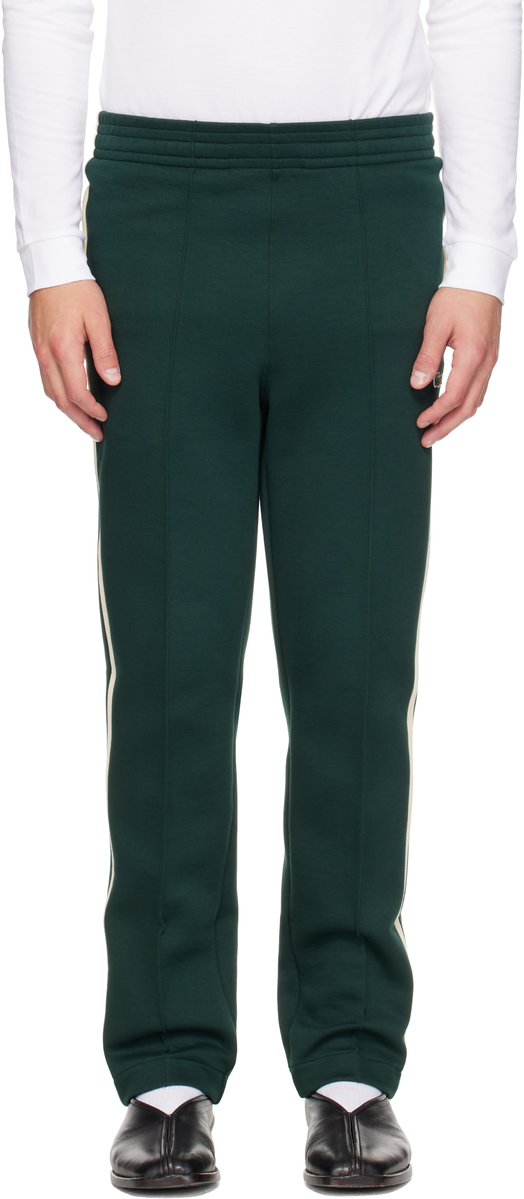 Lacoste: Green French Made Sweatpants | SSENSE