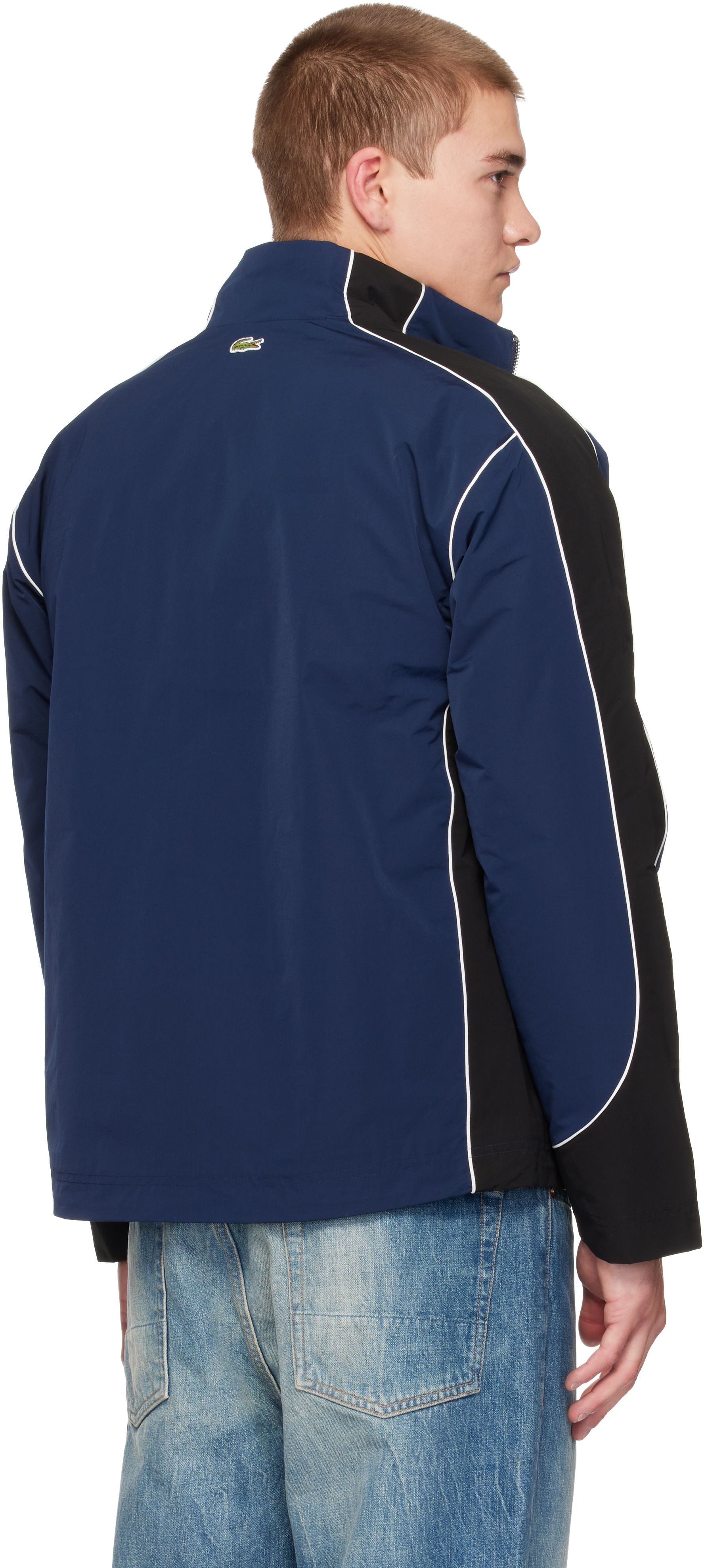 Lacoste - Navy Padded Track Jacket