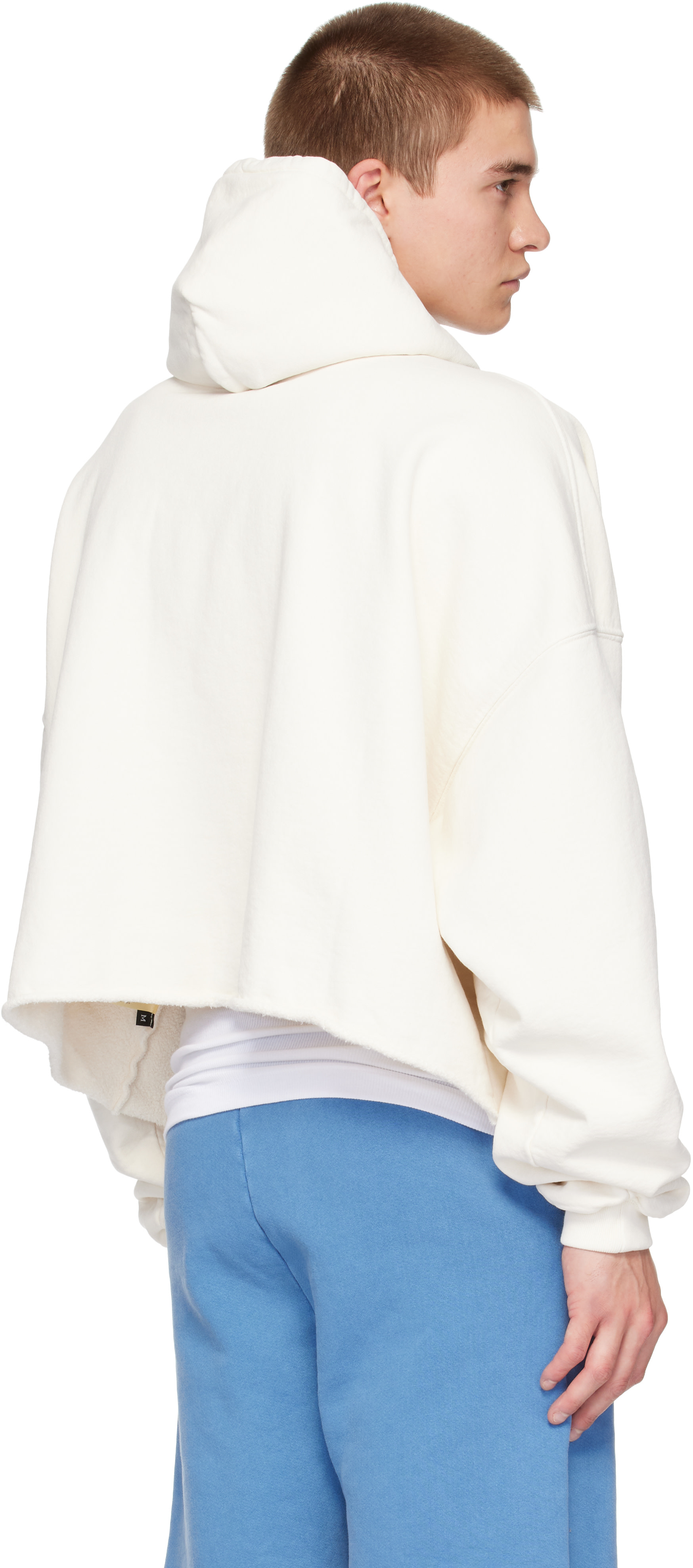 トップス RivingtonRoiRevis Rivington Roi Rebis: Off-White 'Archive American' Cropped Hoodie