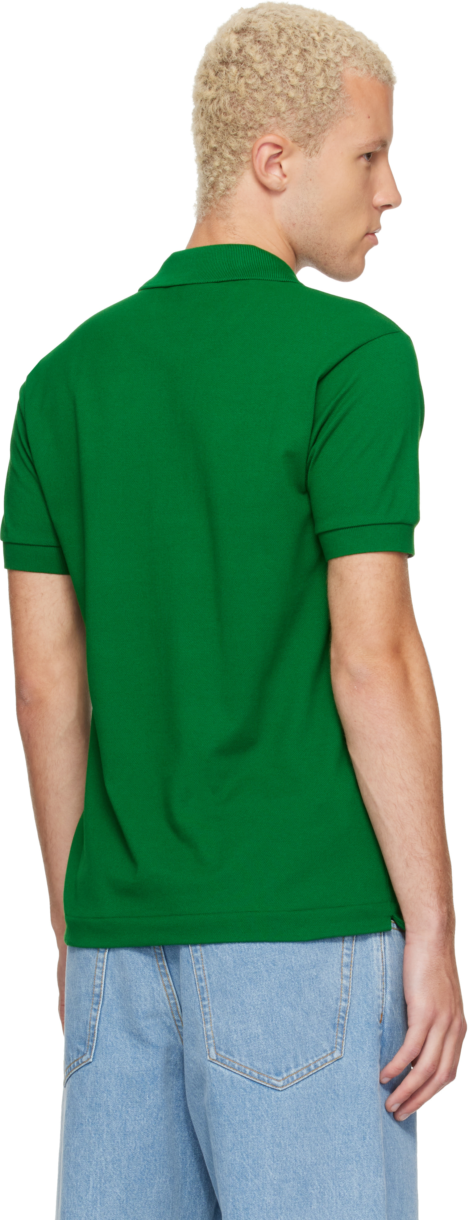 Lacoste - Polo L.12.12 vert à coupe classique