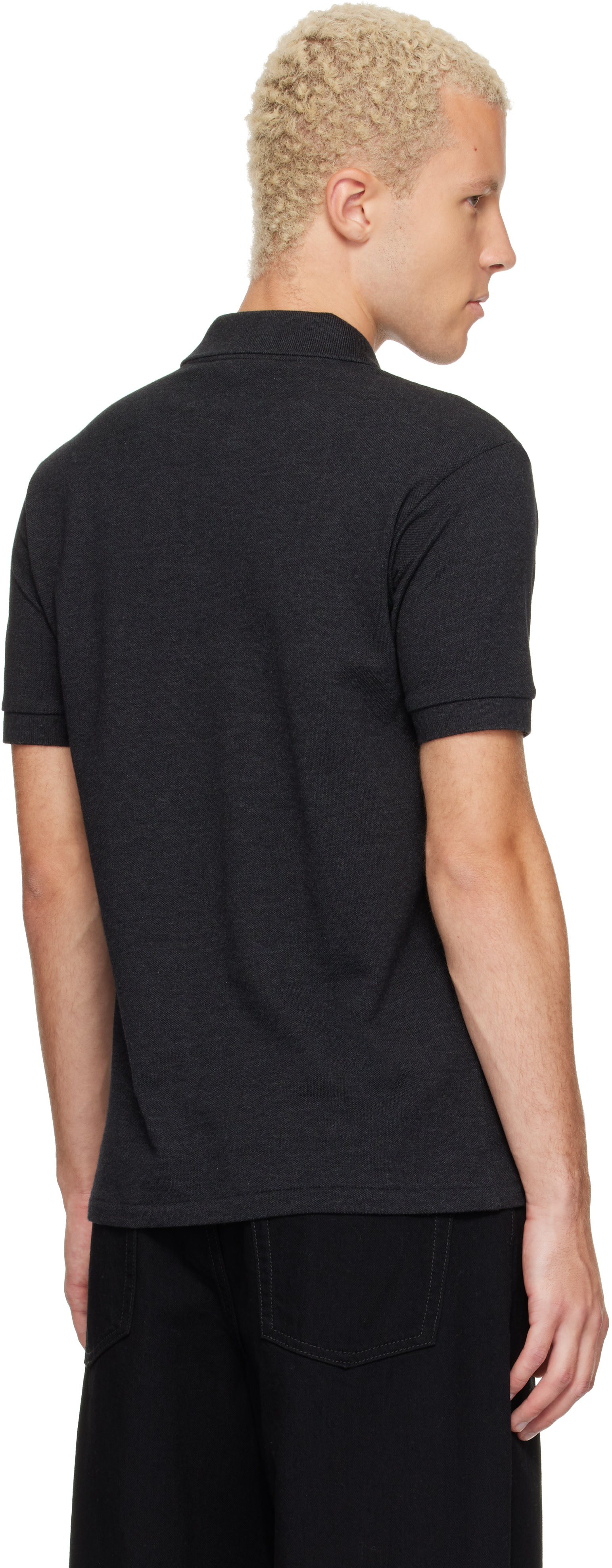 Lacoste: グレー L.12.12 Heathered クラシックフィット ポロシャツ