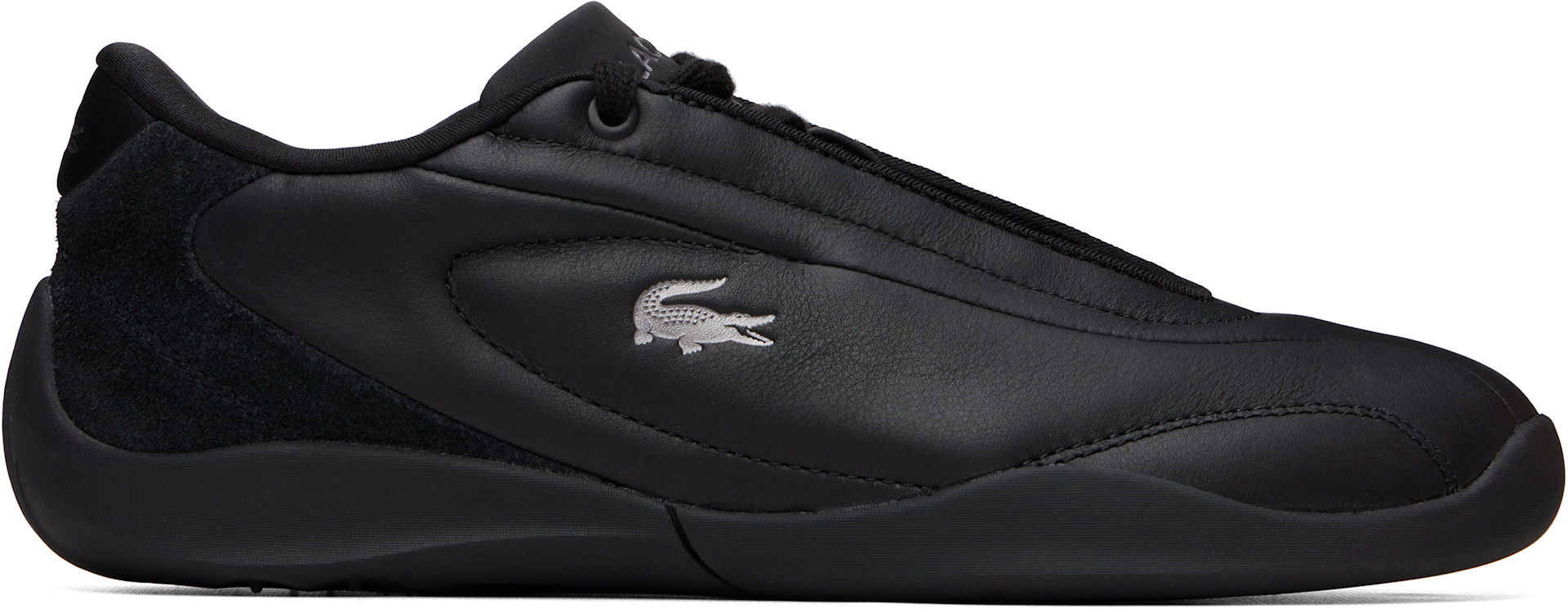 Lacoste - Black Protect Leather Sneakers