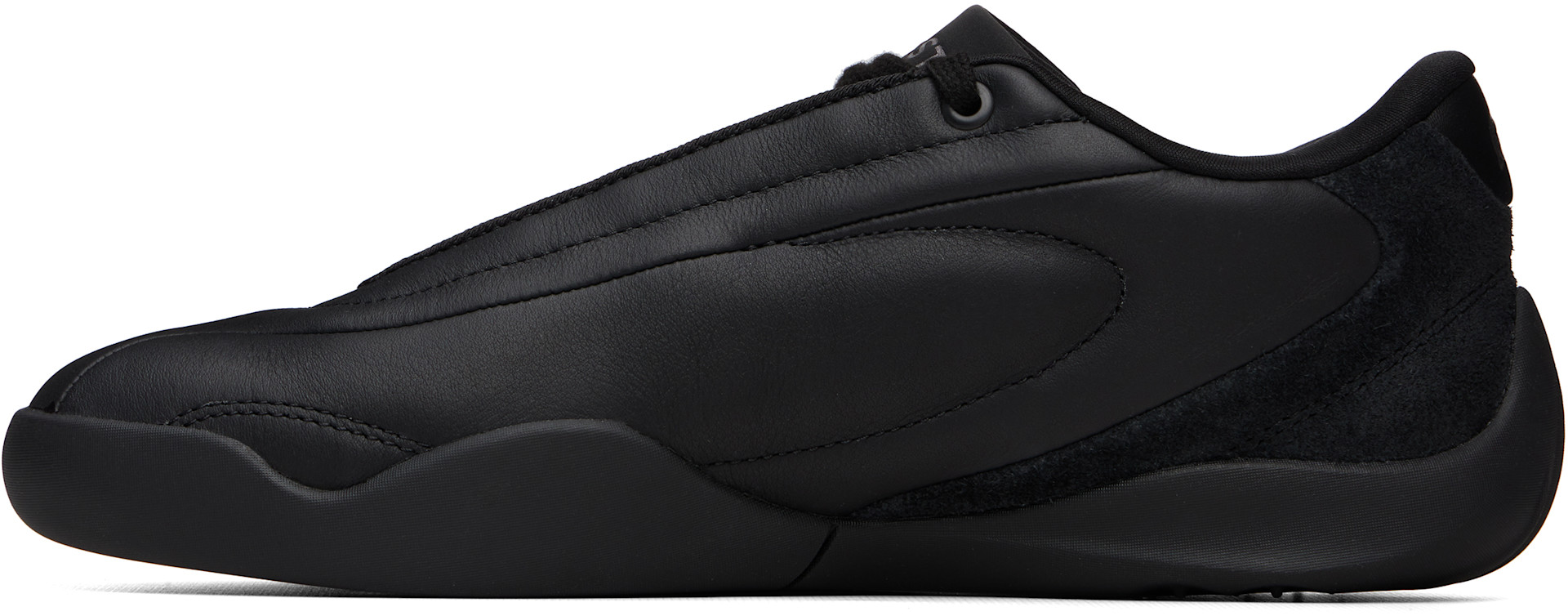 Lacoste - Baskets Protect noires en cuir