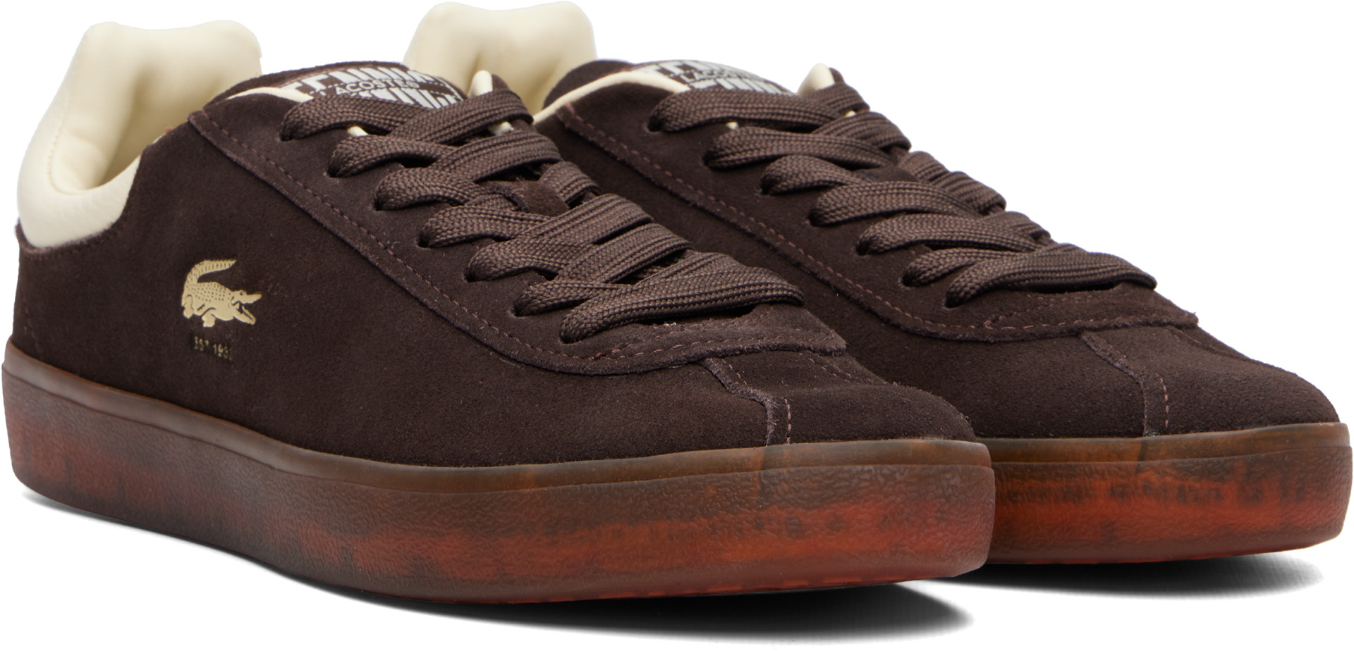 Lacoste - Brown Baseshot Sneakers