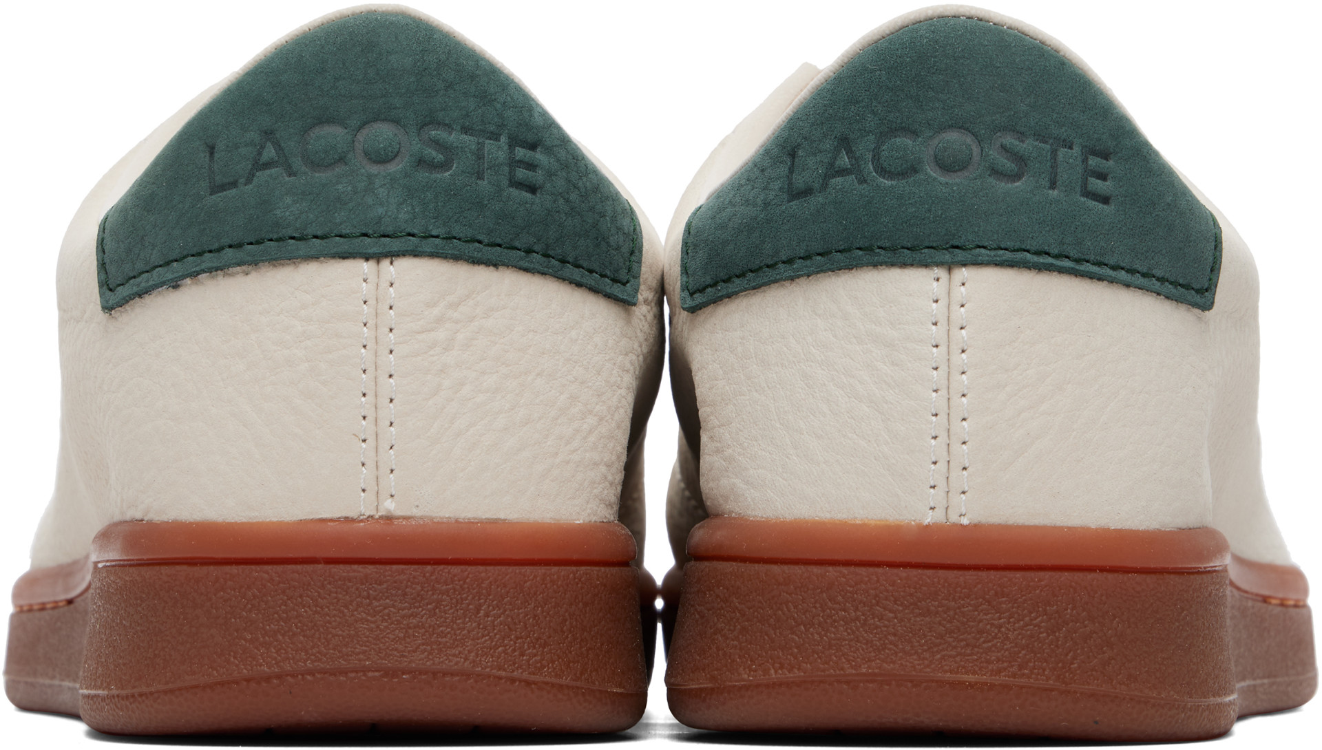 Lacoste - Baskets Carnaby Set blanc cassé