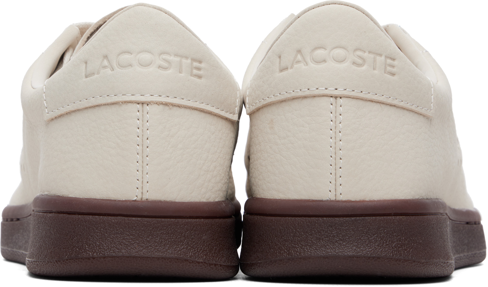 Lacoste - Baskets Carnaby Set blanc cassé