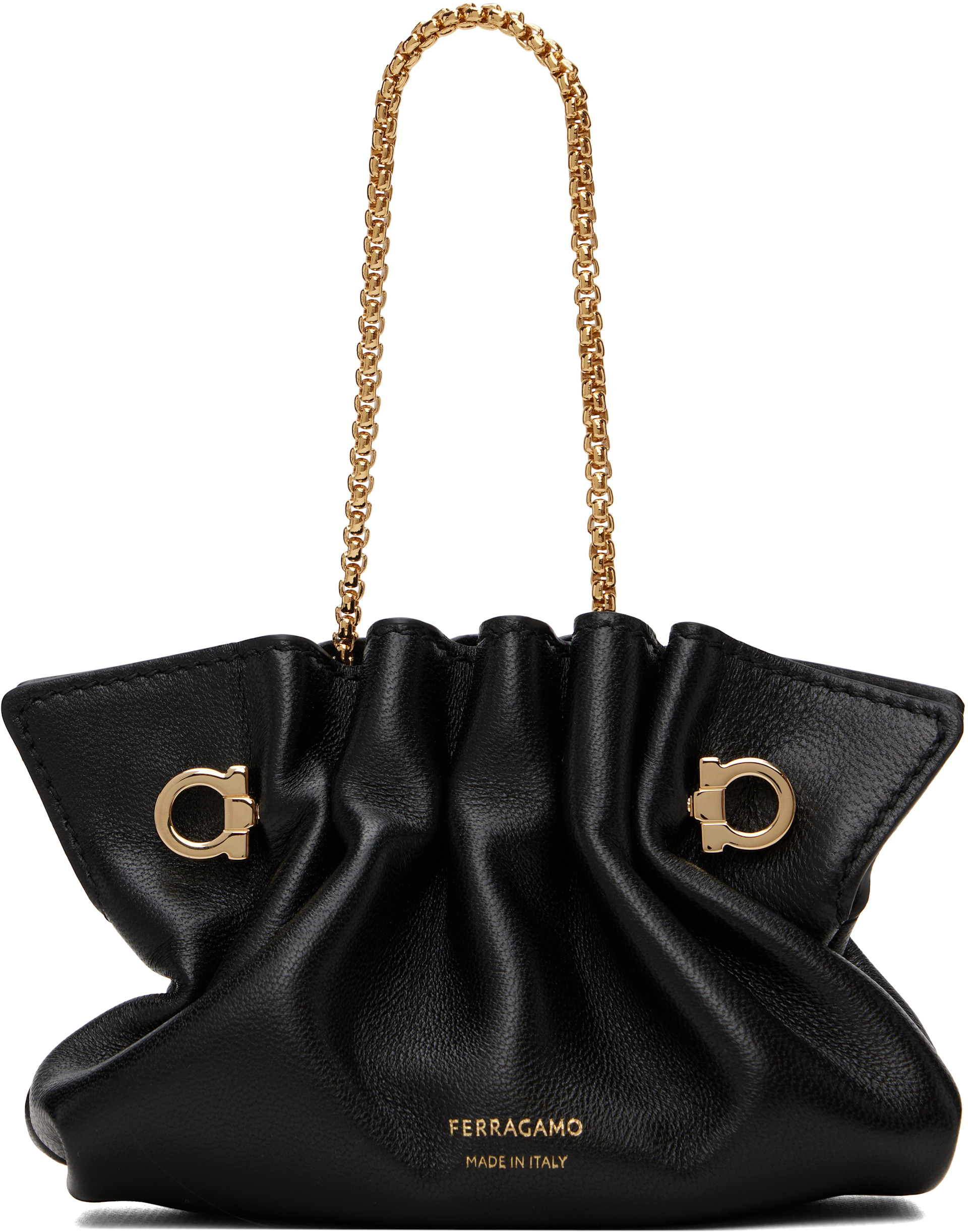 Ferragamo - Micro pochette noire