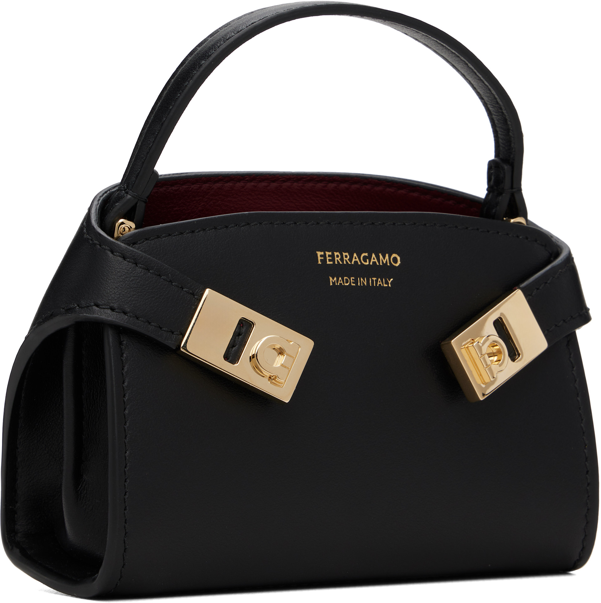 Ferragamo - Micro sac noir
