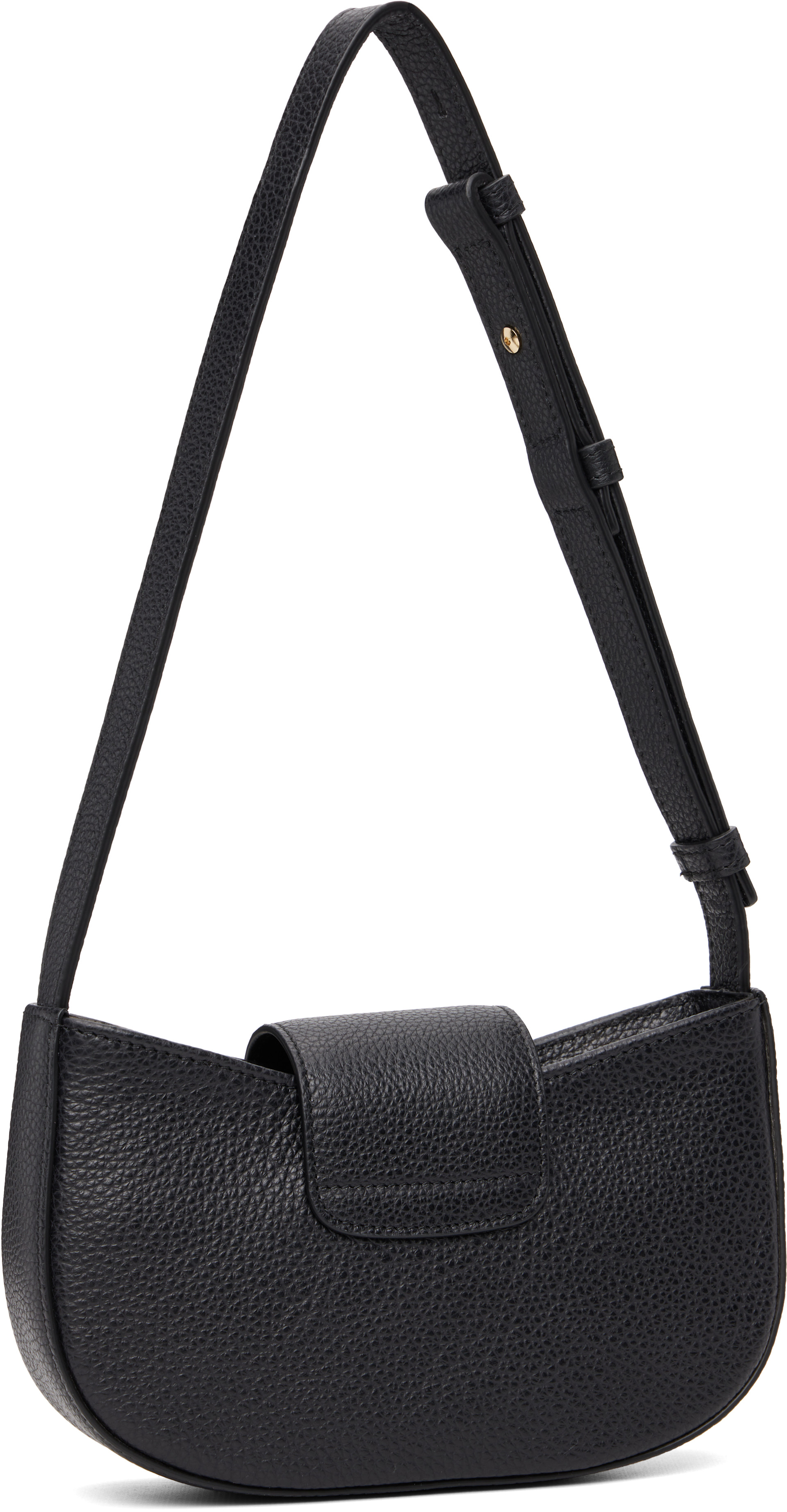 バッグ Salvatore Ferragamo mini shoulder bag Ferragamo: Black Double Gancini Mini Shoulder Bag | SSENSE