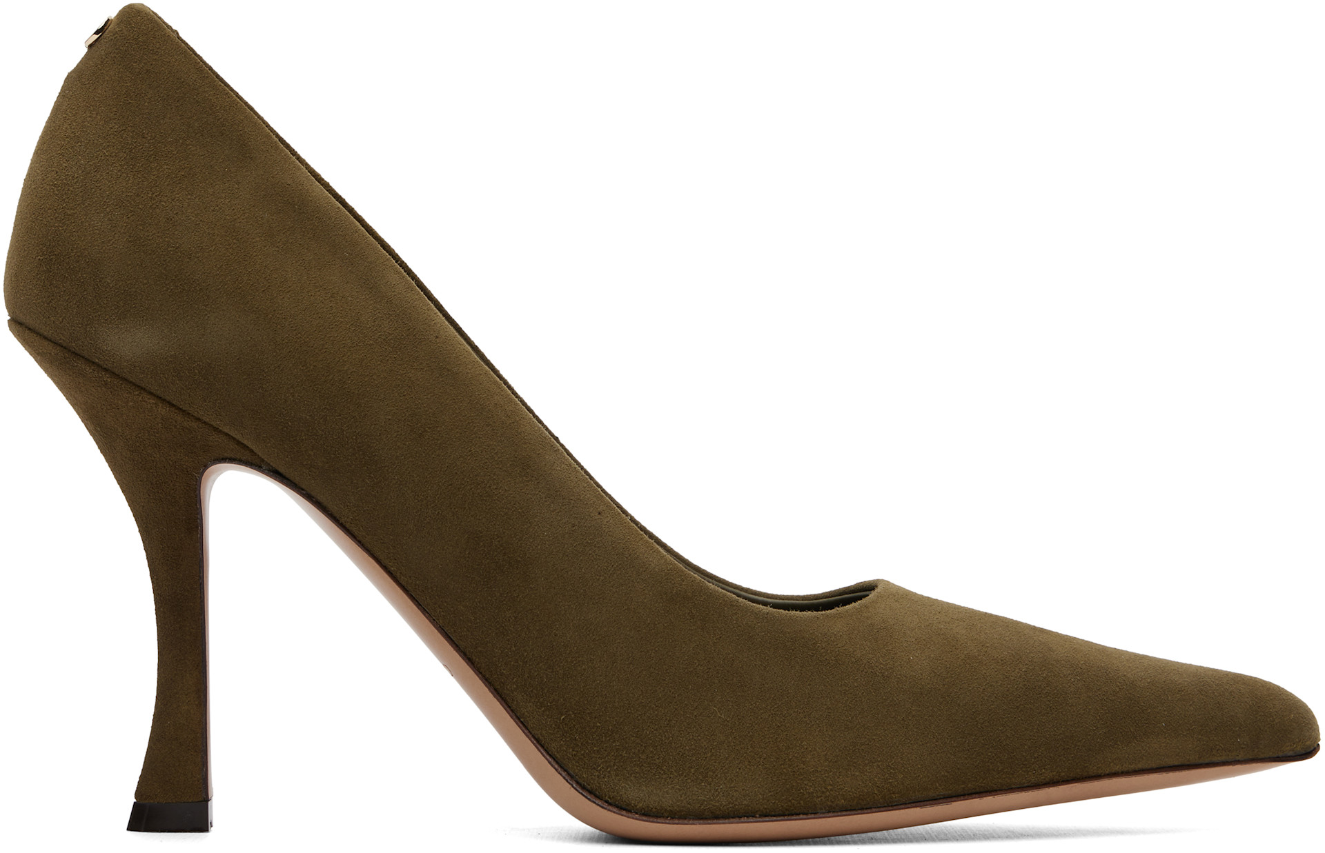 Ferragamo - Chaussures à talon Elydea vertes