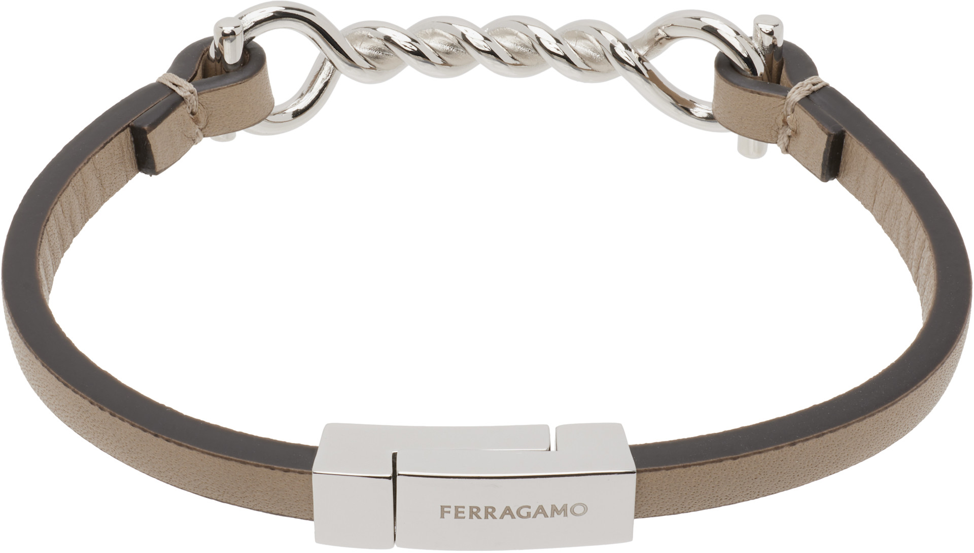 Ferragamo - Gancini Leather Bracelet