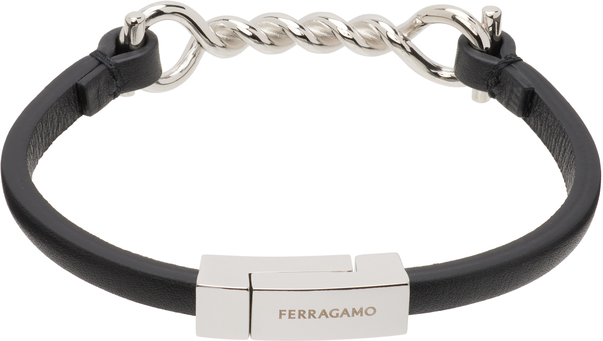Ferragamo - Gancini Leather Bracelet