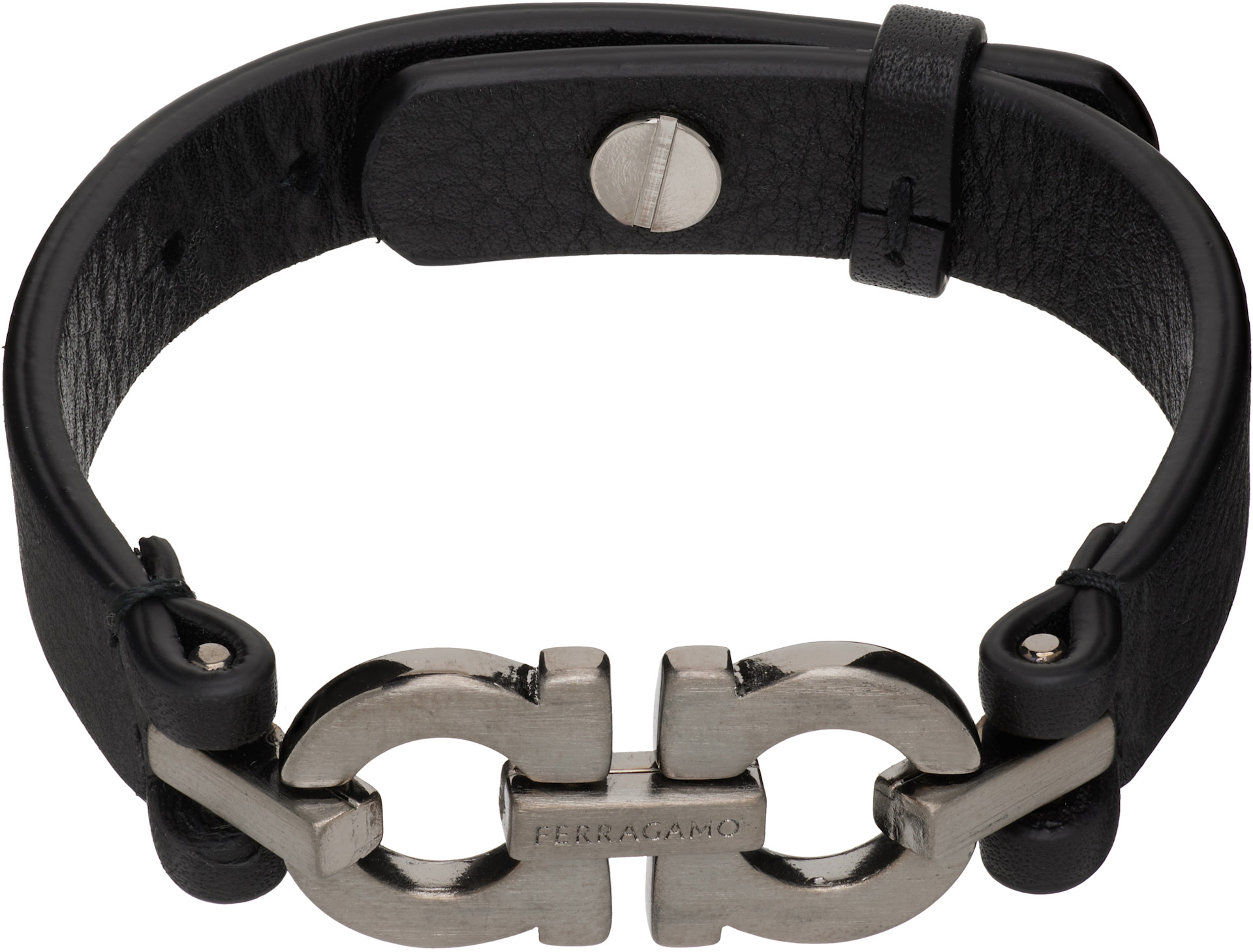 Ferragamo - Bracelet à ferrure Gancini