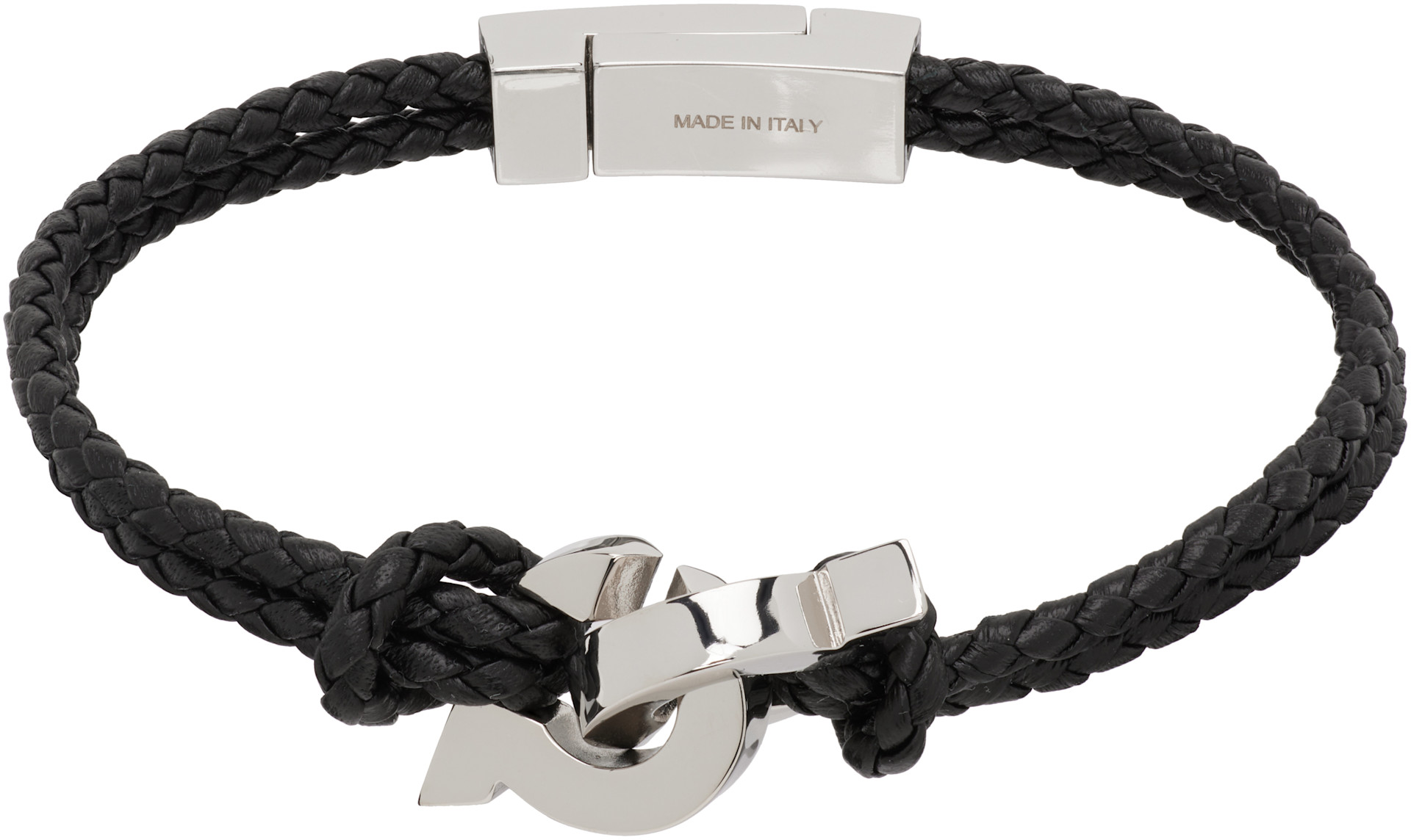 Ferragamo - Bracelet à ferrures Gancini entrelacées