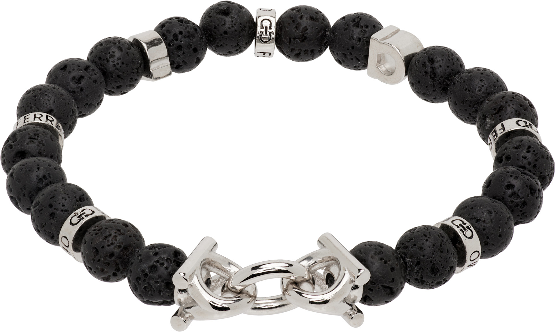 Ferragamo - Bracelet élastique à ferrure Gancini