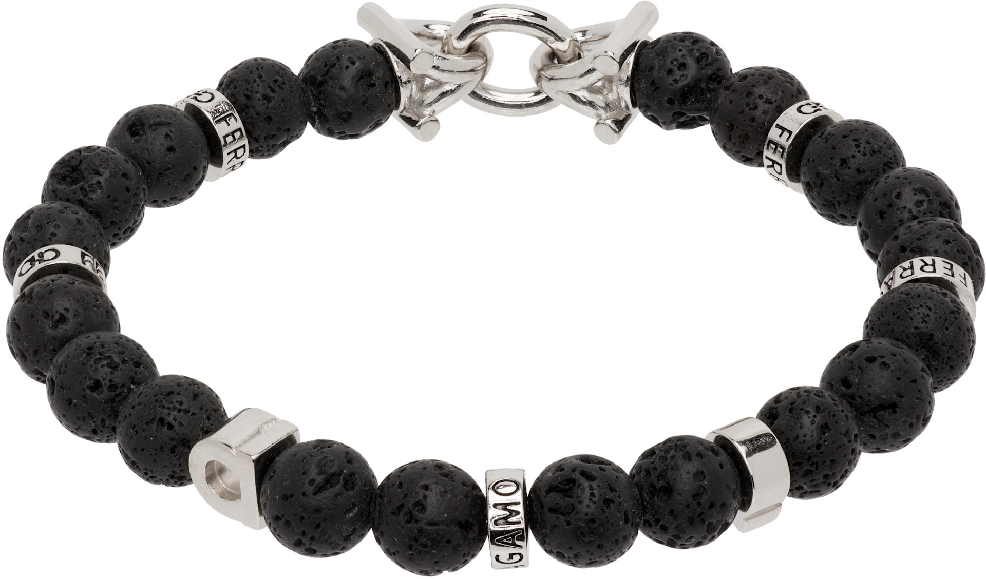 Ferragamo - Bracelet élastique à ferrure Gancini