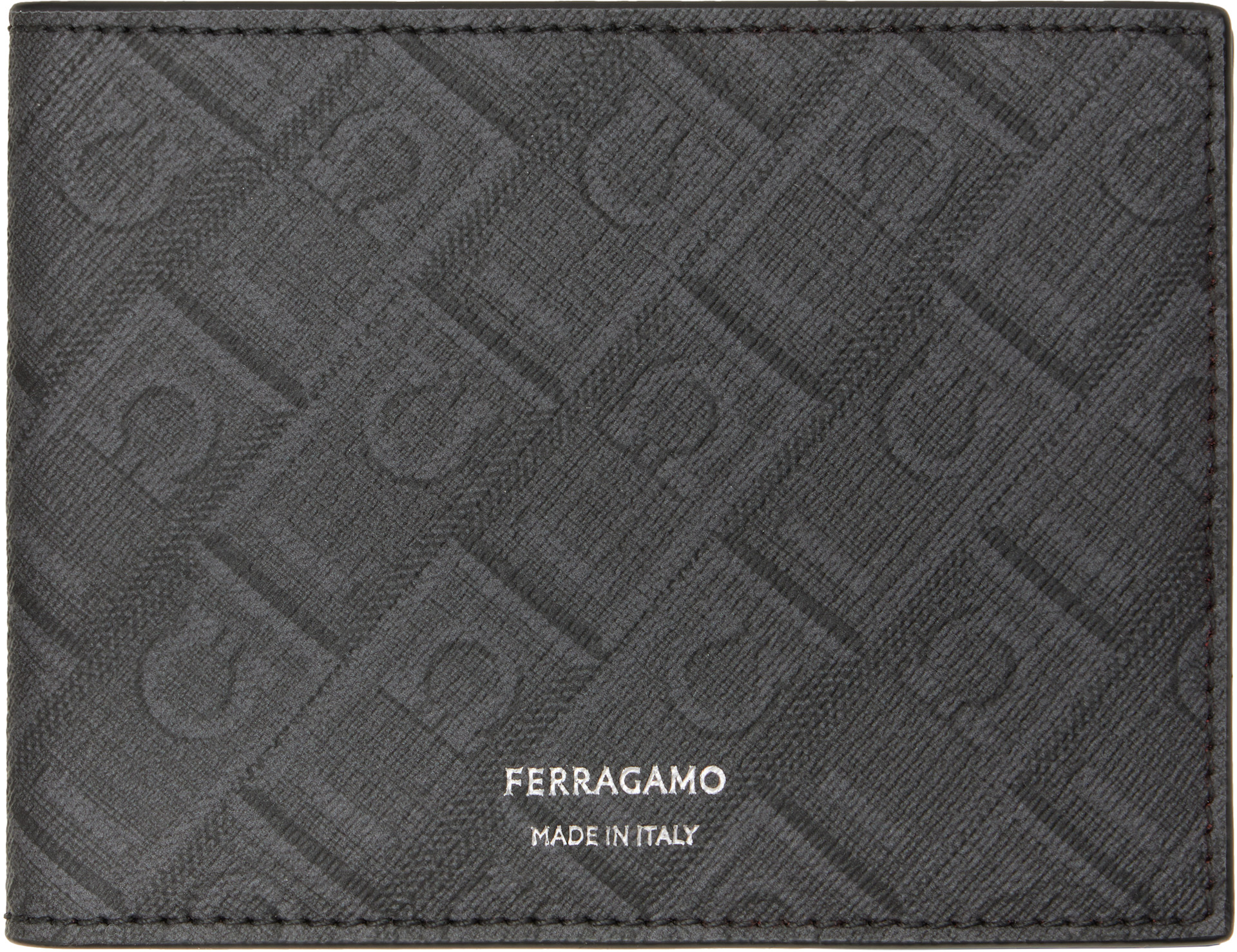 Ferragamo - 블랙 페라가모 모노그램 지갑