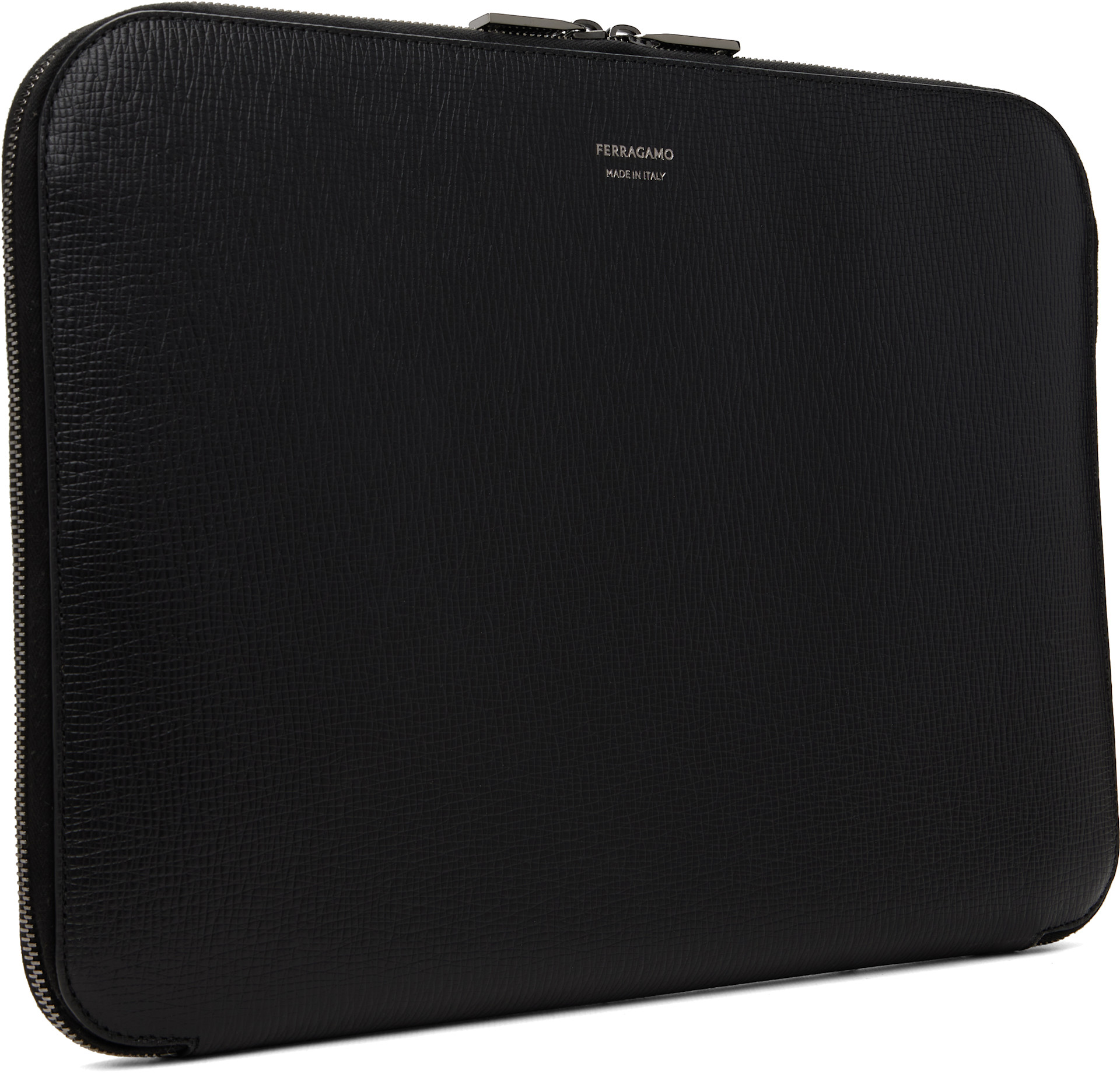Ferragamo - Black Gancini Document Holder