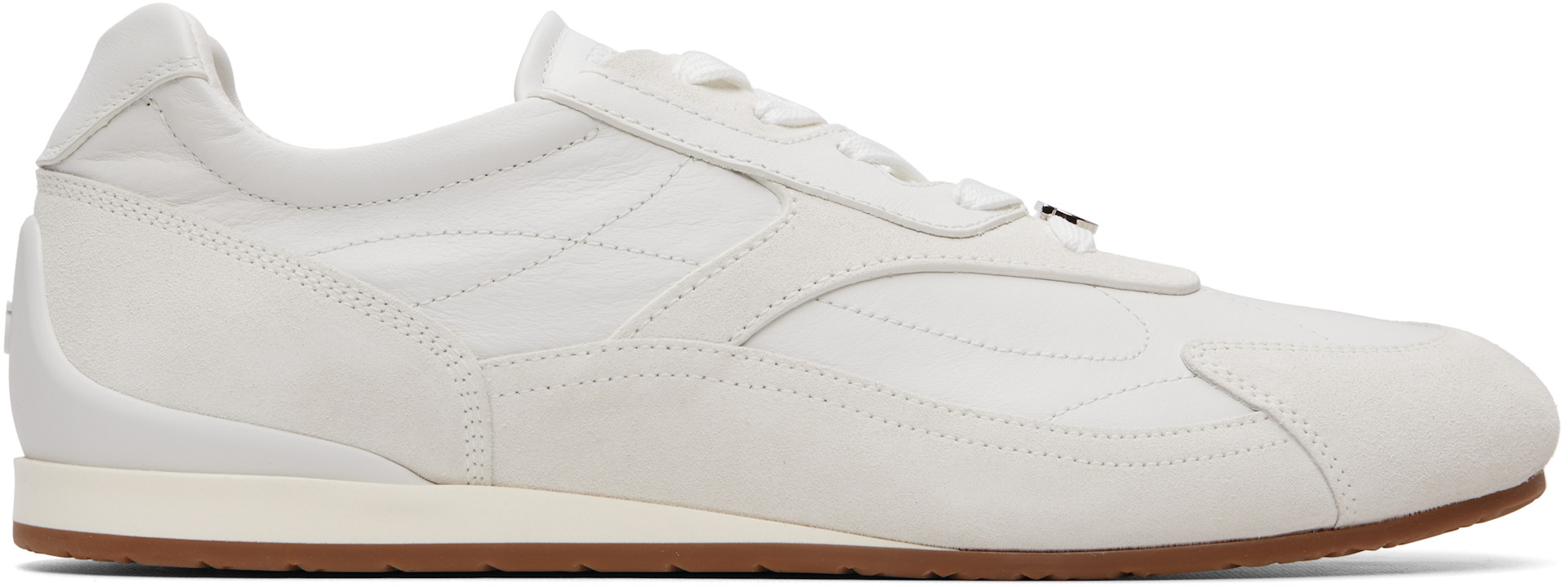 Ferragamo - Baskets Sebastien blanches