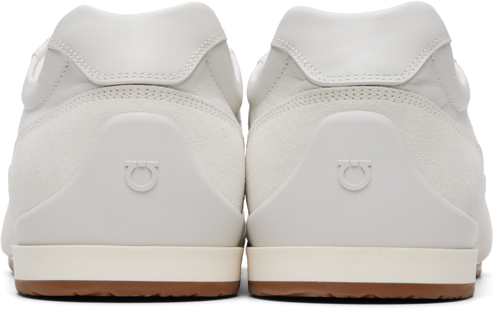 Ferragamo - Baskets Sebastien blanches