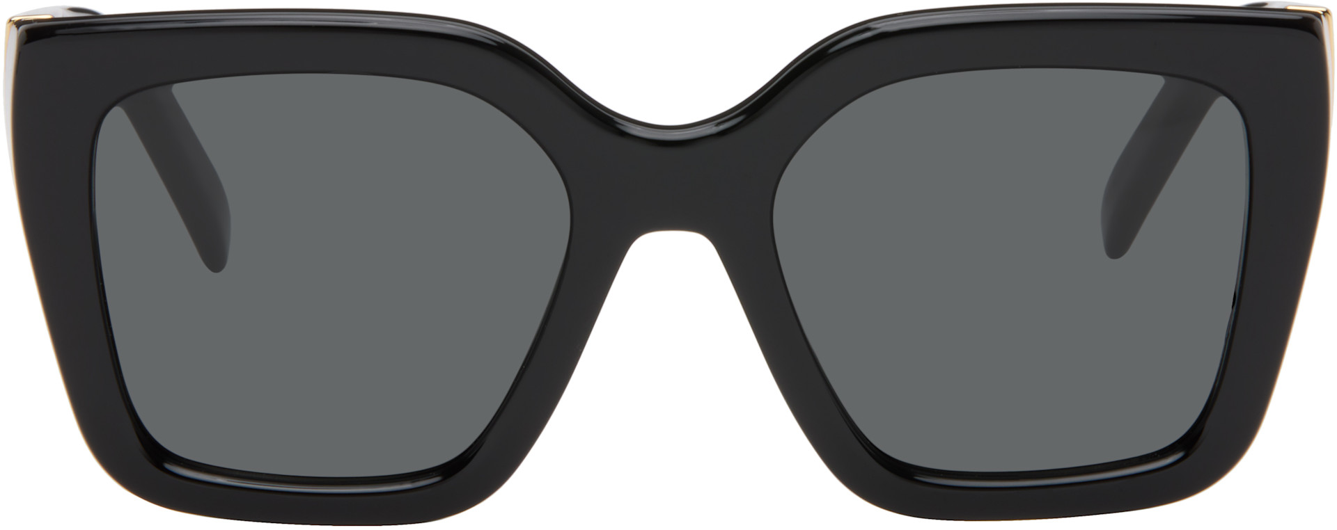 Givenchy - Lunettes de soleil noires à logos